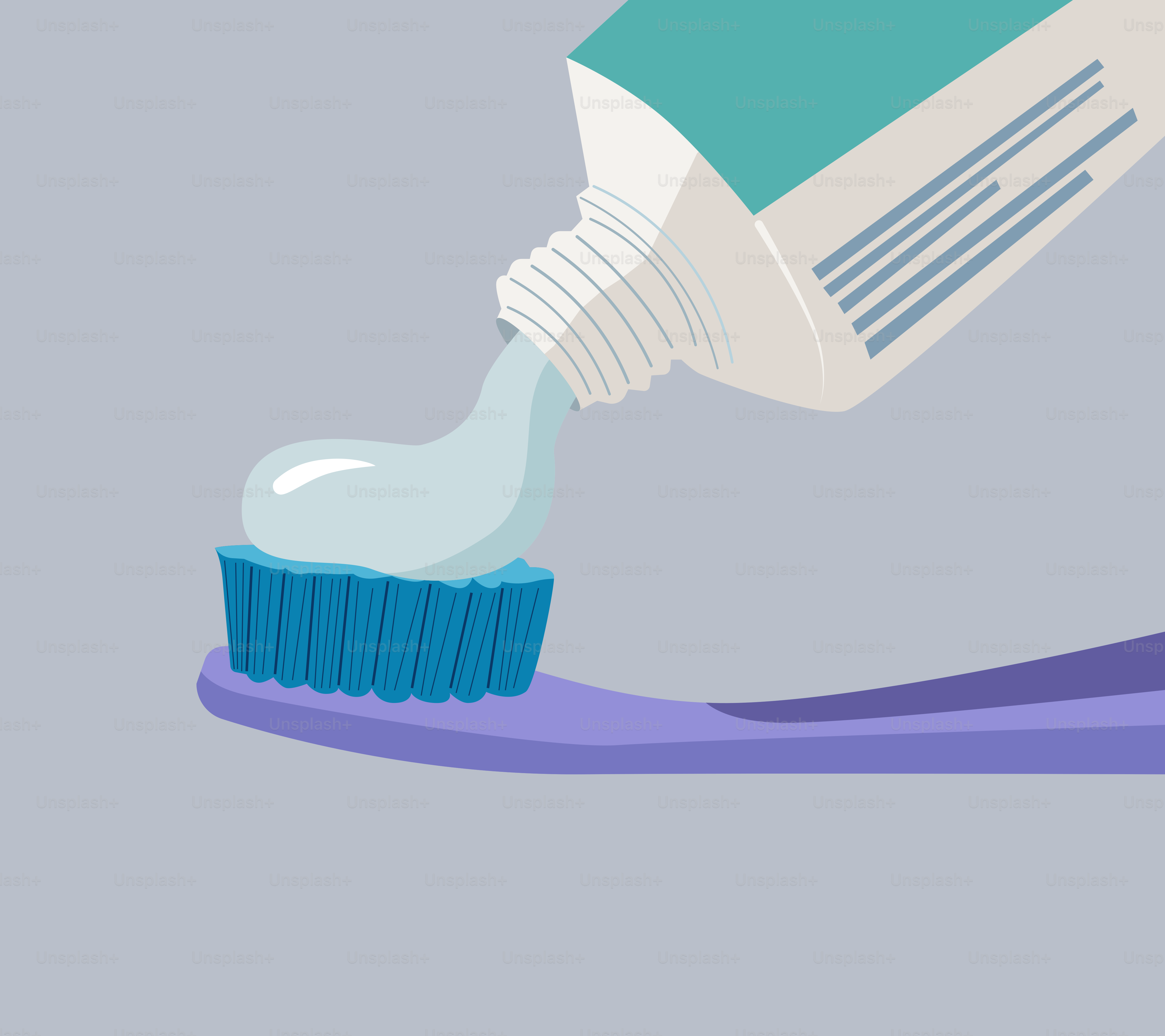 Toothpaste is being squeezed onto a toothbrush.