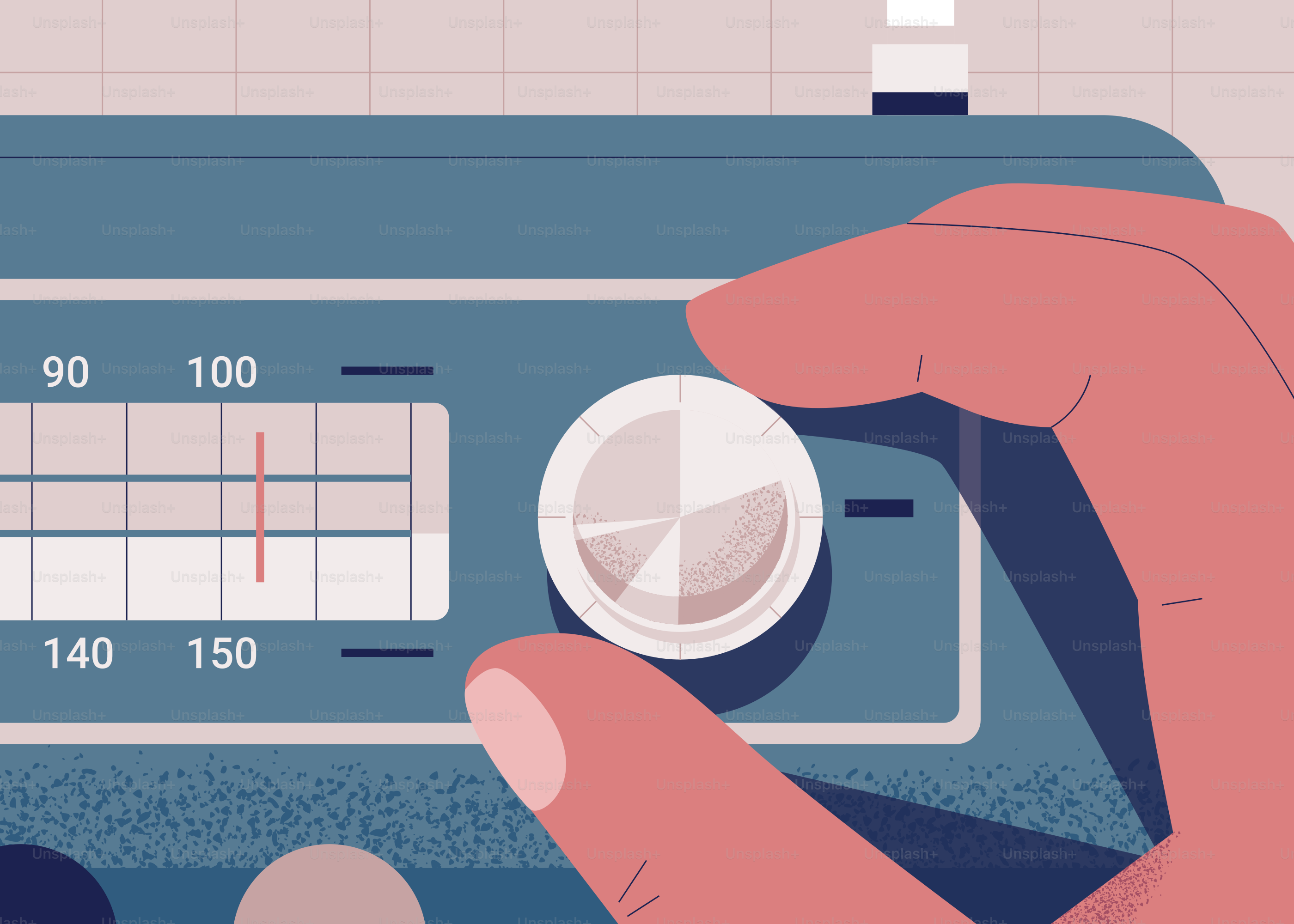 Someone is tuning a radio.