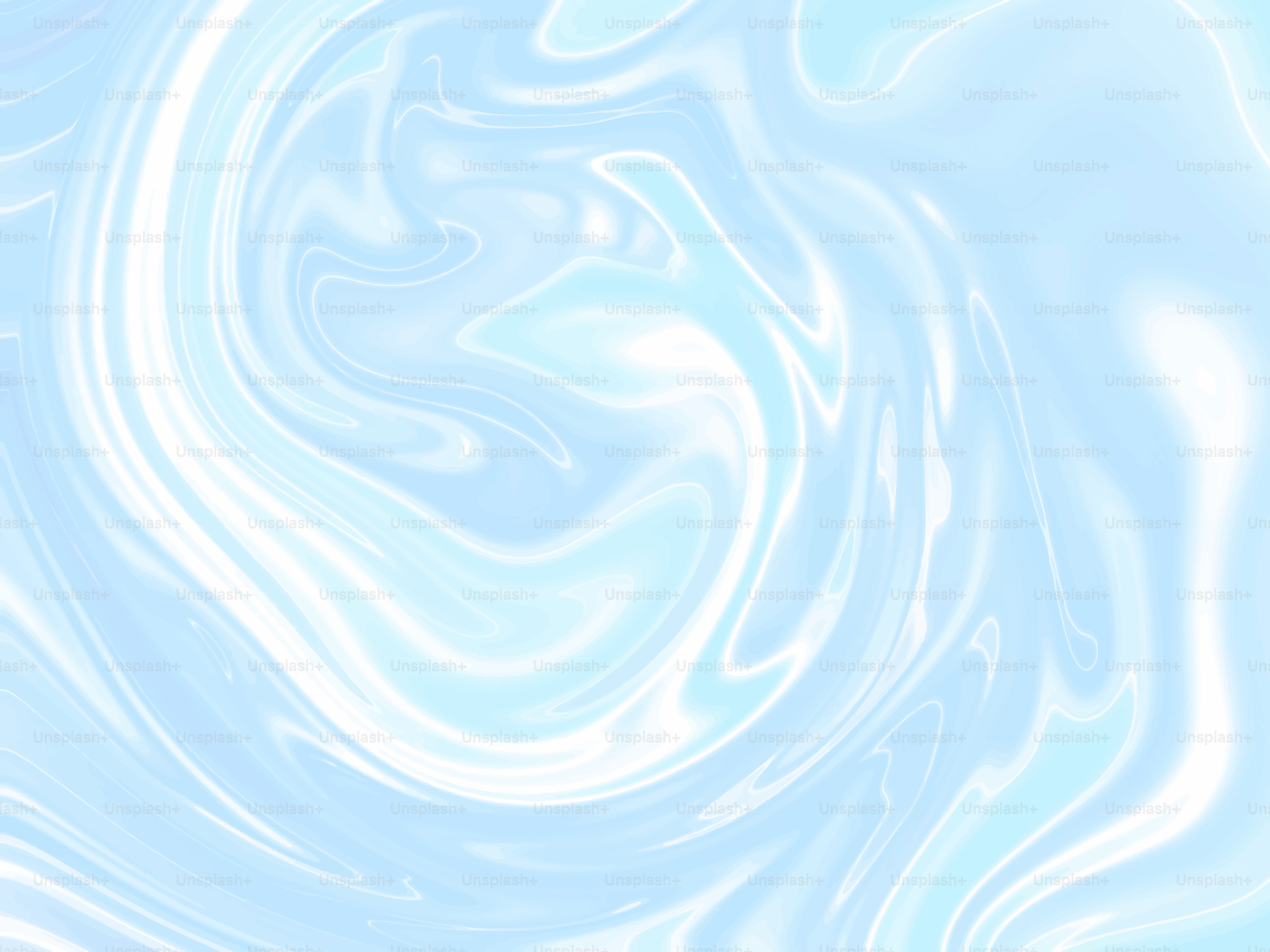 Swirling, abstract image with light blue hues.
