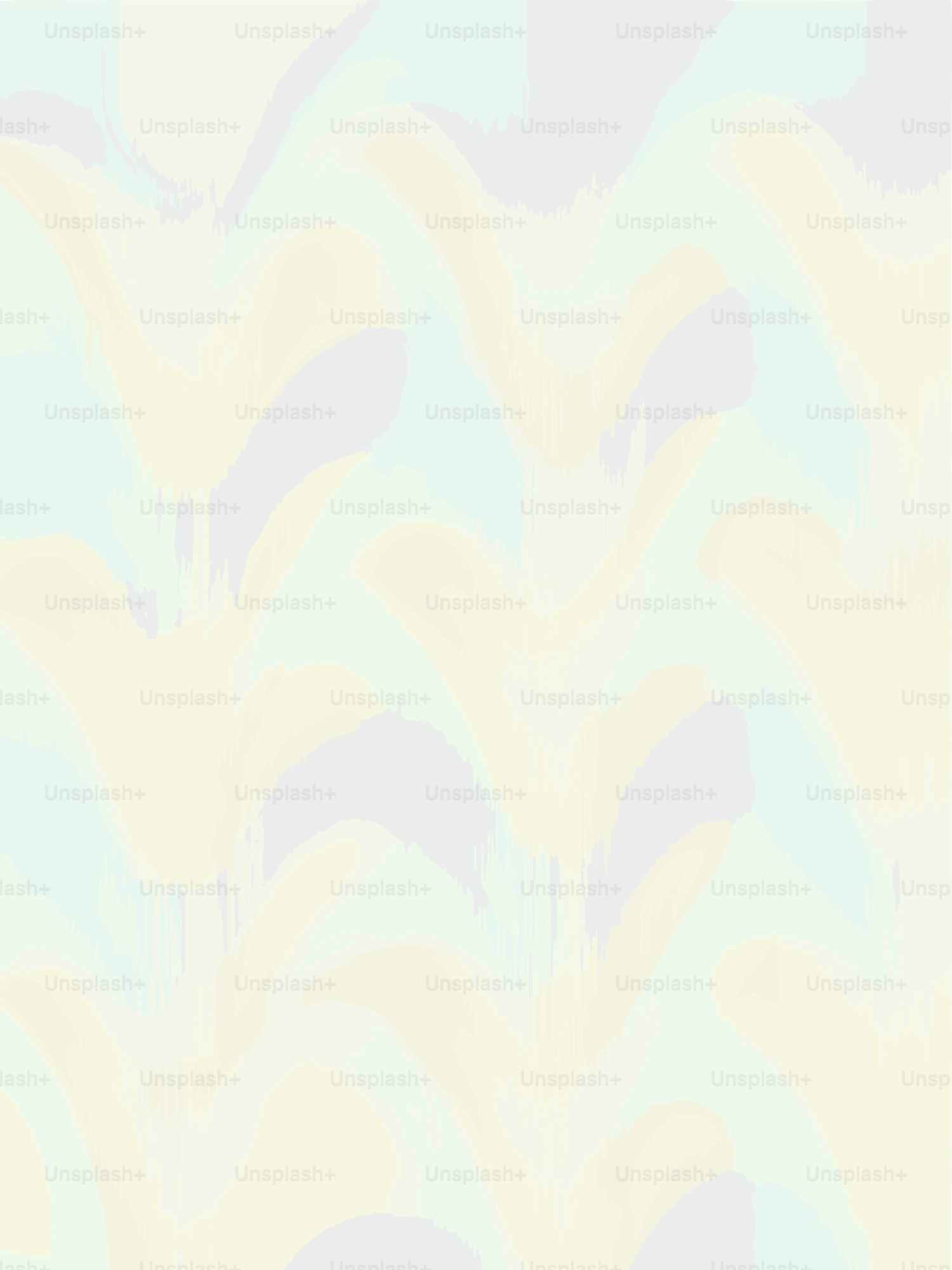 Abstract art features soft, wavy shapes.