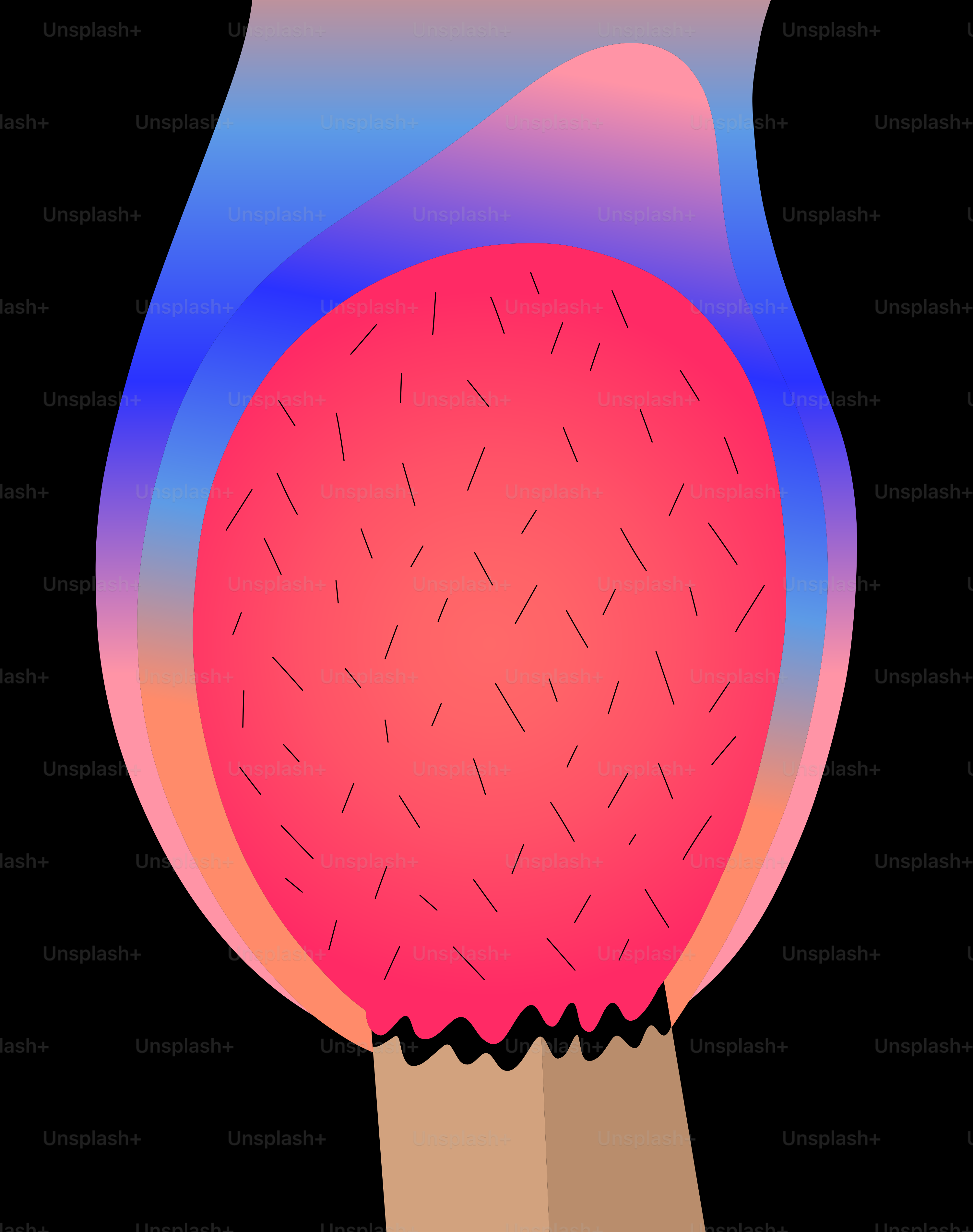 A match is burning brightly in the darkness.