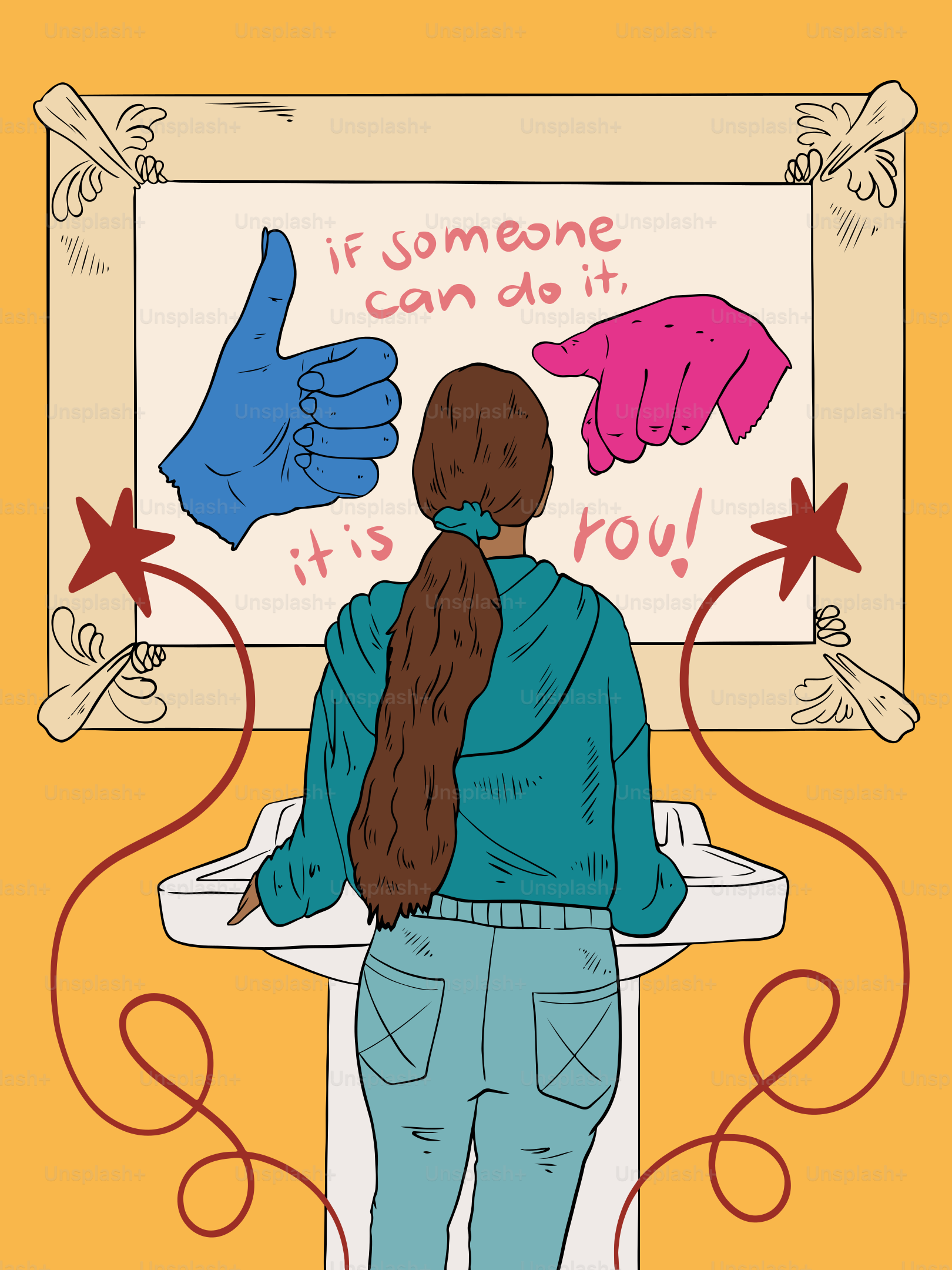 あなたはそれをすることができます、あなた自身を信じてください!