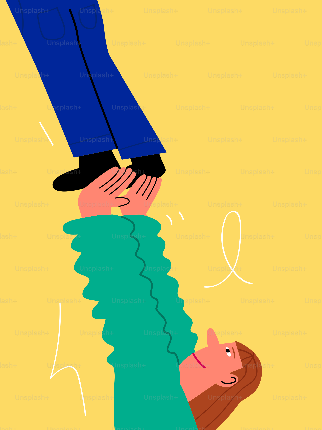 A person is helping to hold up another.