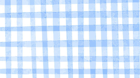 Blue and white checkered pattern.