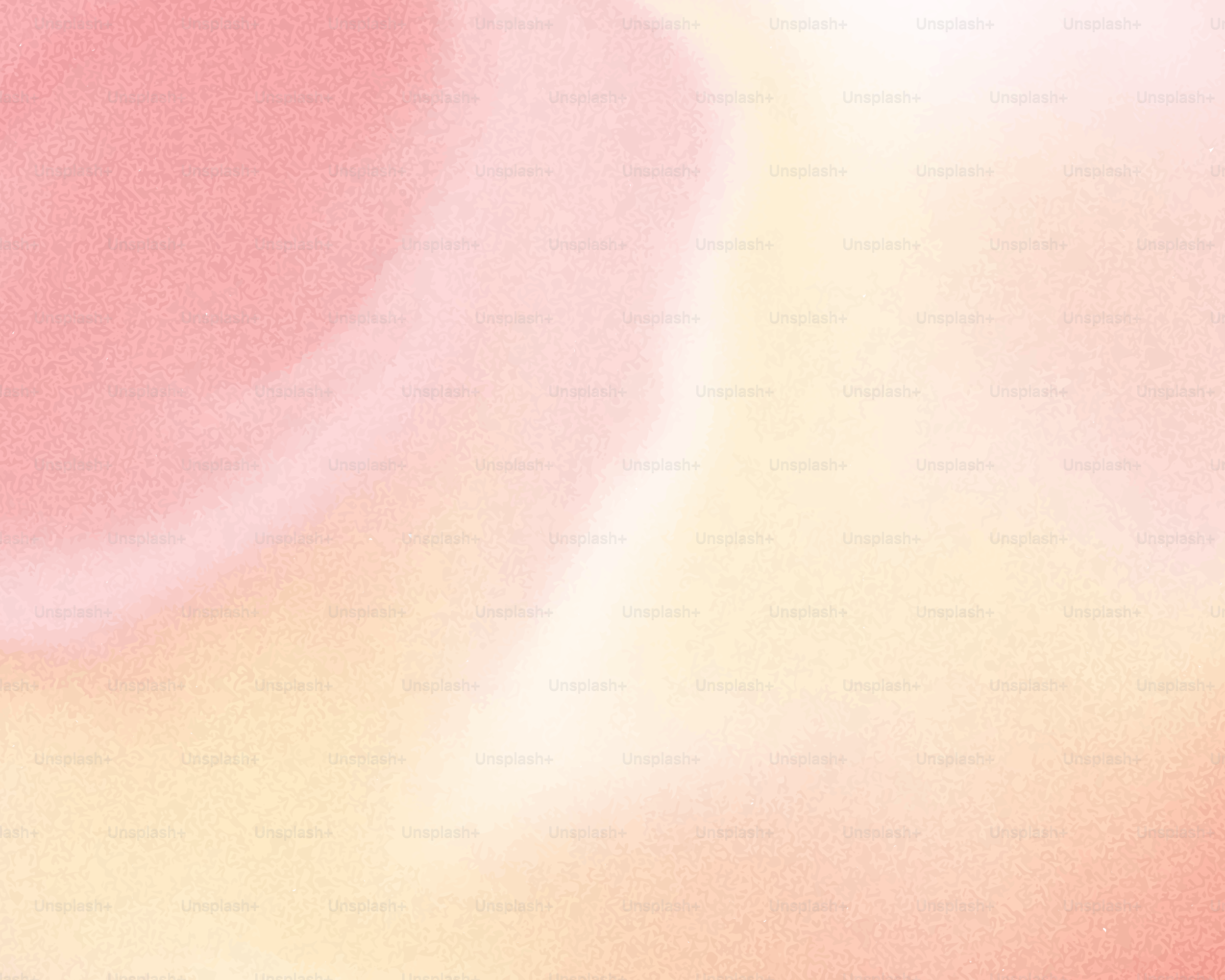 Soft, pink and yellow watercolor wash.