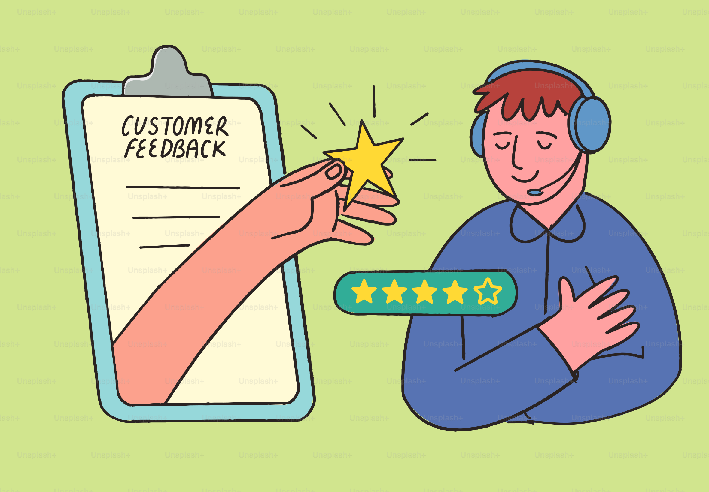 Customer service gets a five-star rating.