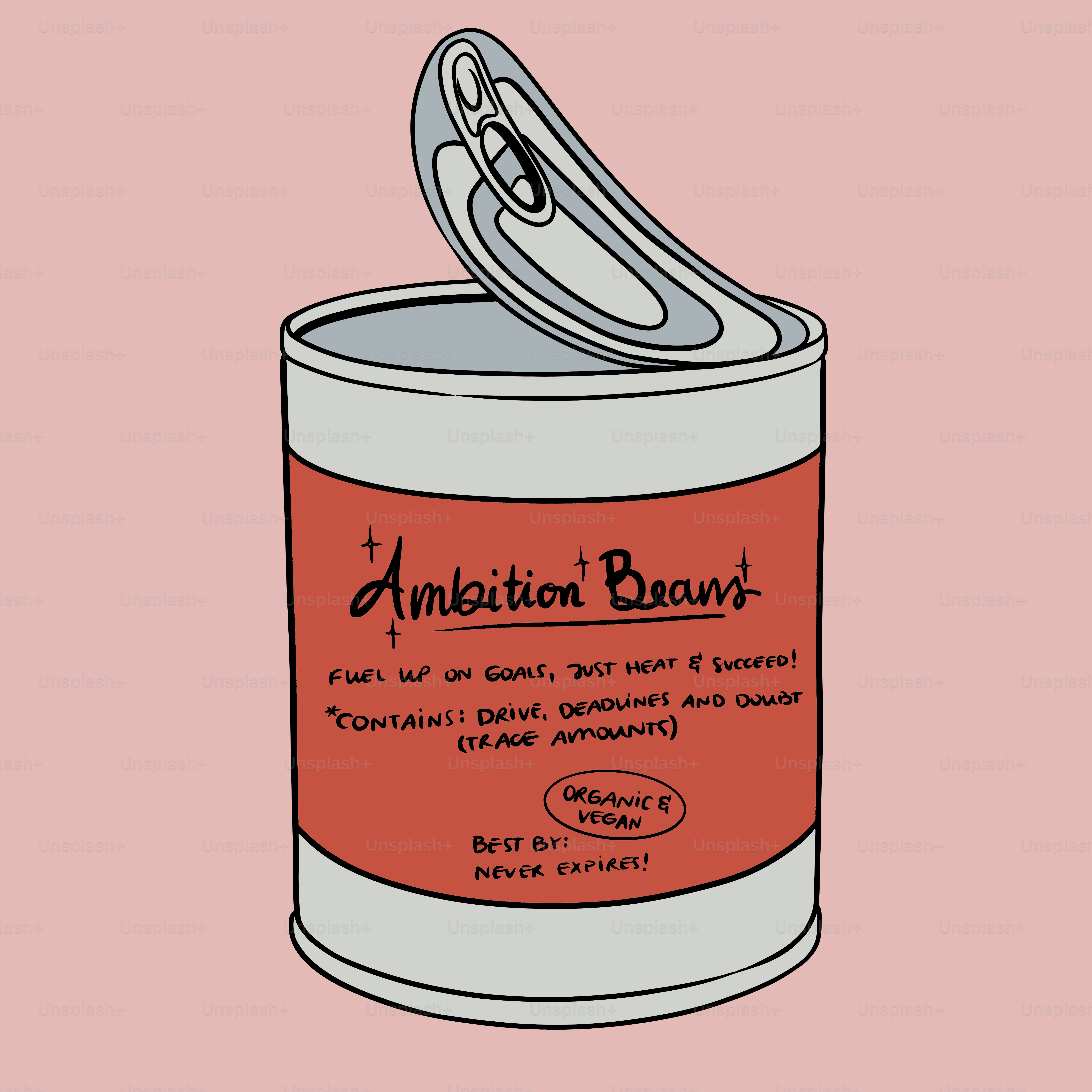 Ambitionの豆は缶詰で、インスピレーションを与える準備ができています。