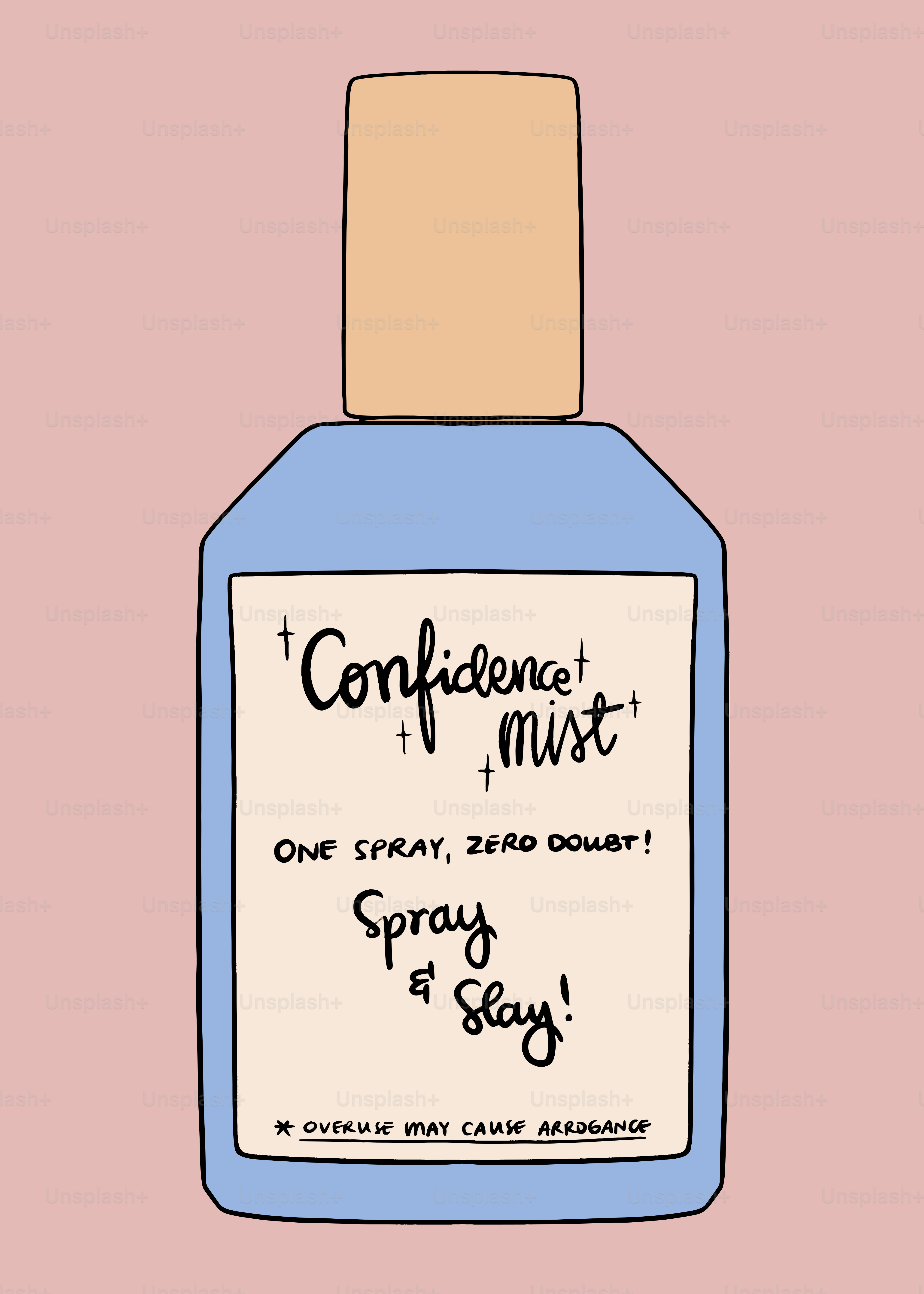 Confidence mist: spray and slay!