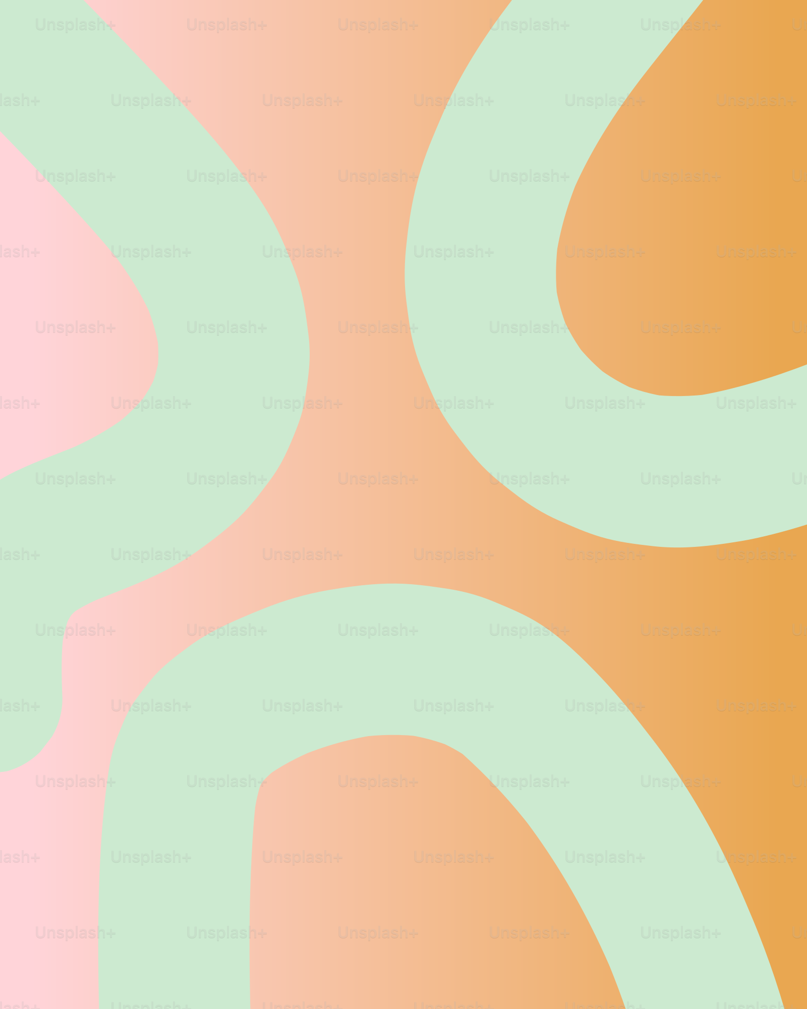 Abstract pastel shapes with soft gradients