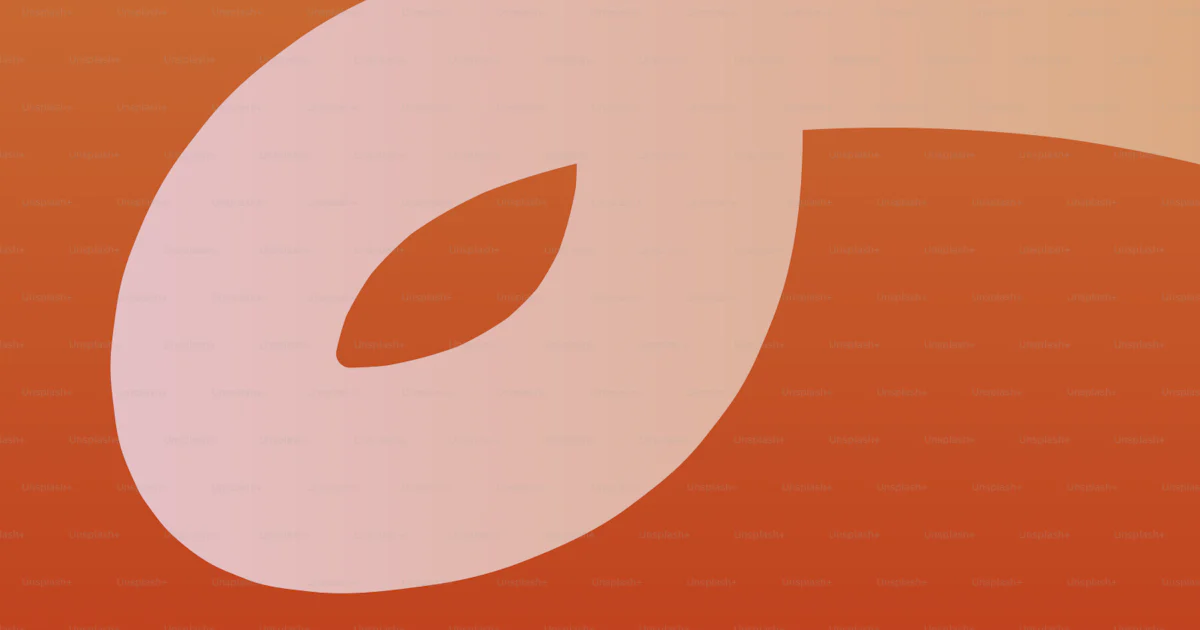 Normal Calendar Design A stylized orange gradient with a white cursive stroke - Vector ...