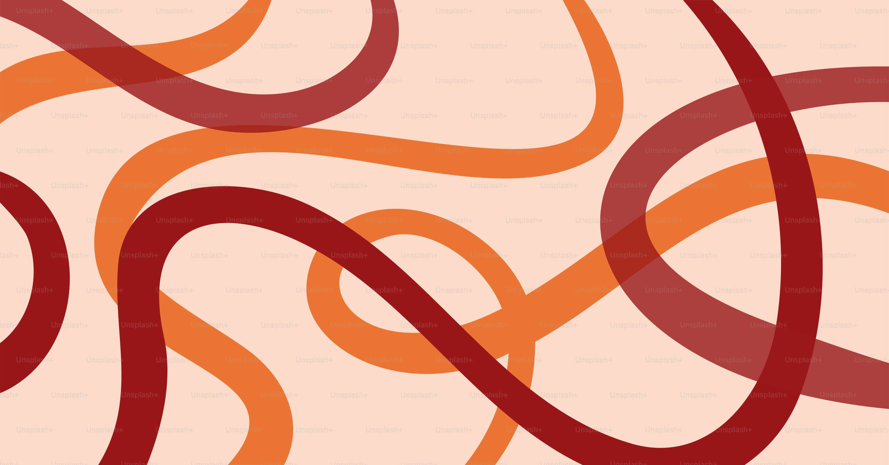 Líneas abstractas fluidas en colores cálidos sobre un fondo claro vector –  Imagen de Fondo de pantalla en Unsplash, image size:3000x1570