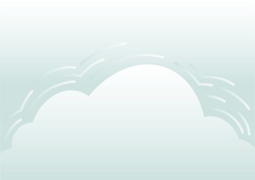 Sanfter blau-weißer Farbverlauf mit Wolkenformen