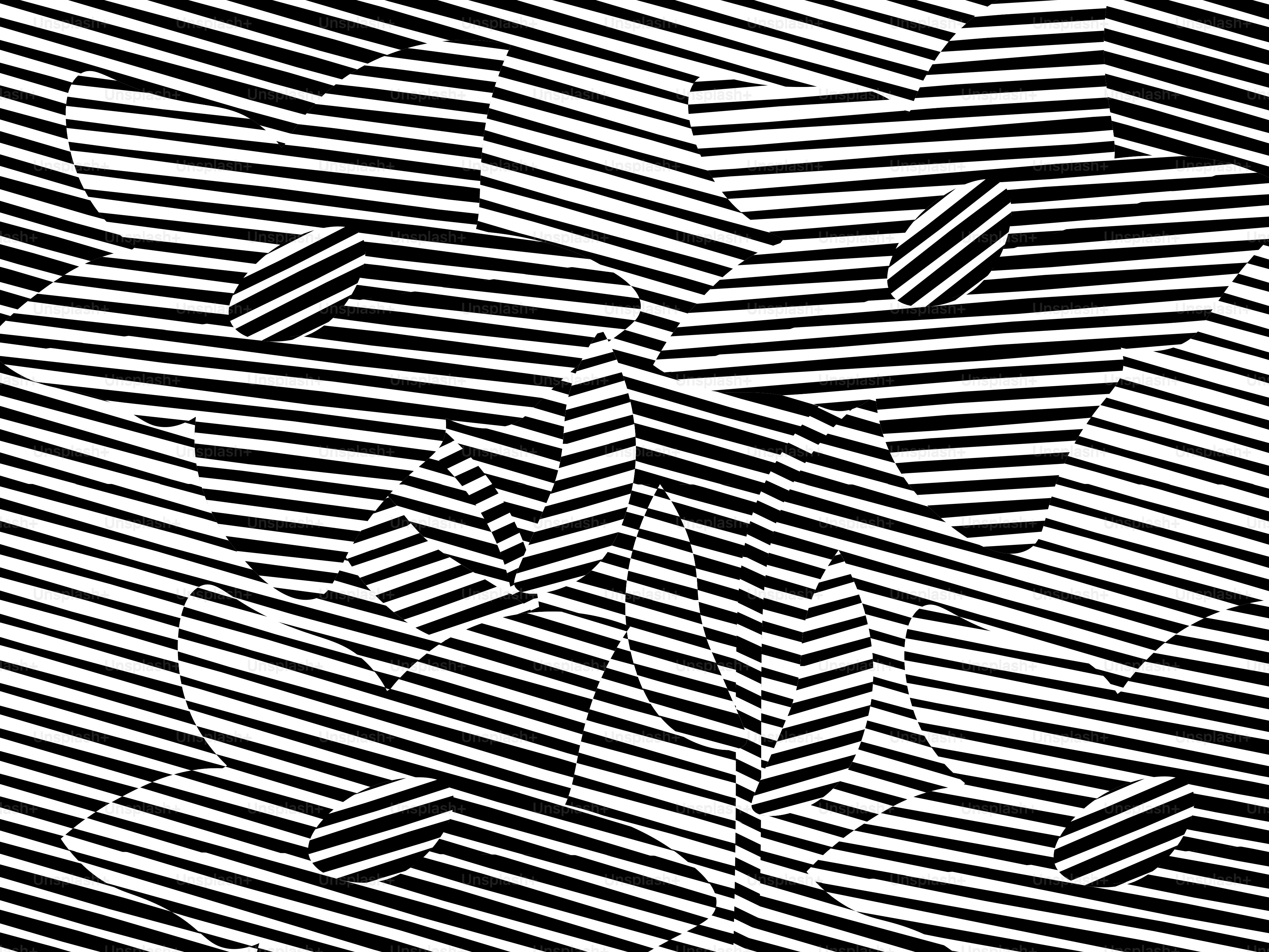 線のある抽象的な白黒幾何学模様のベクター – Unsplashの背景の画像