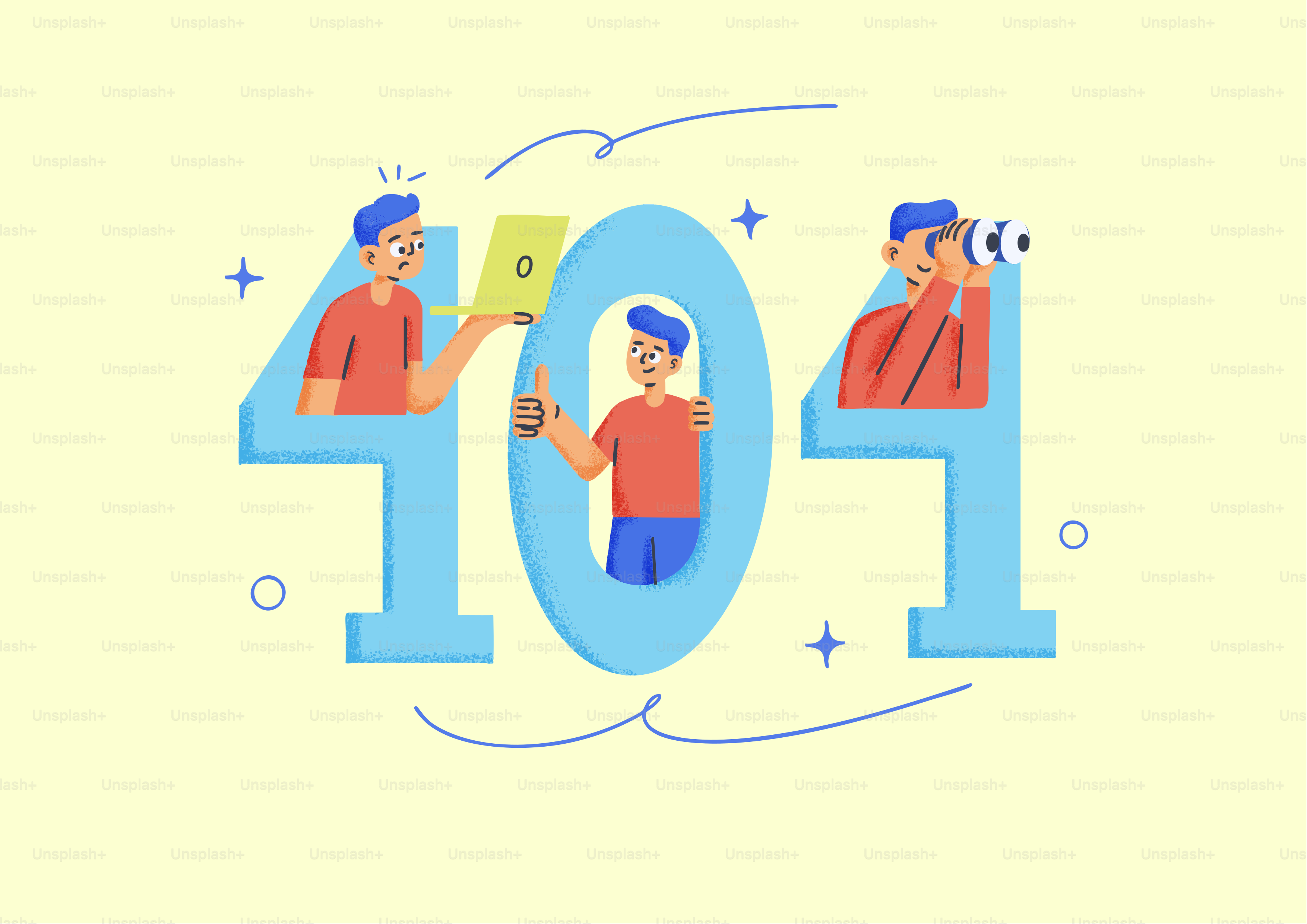 Menschen, die mit der Riesenzahl 404 interagieren