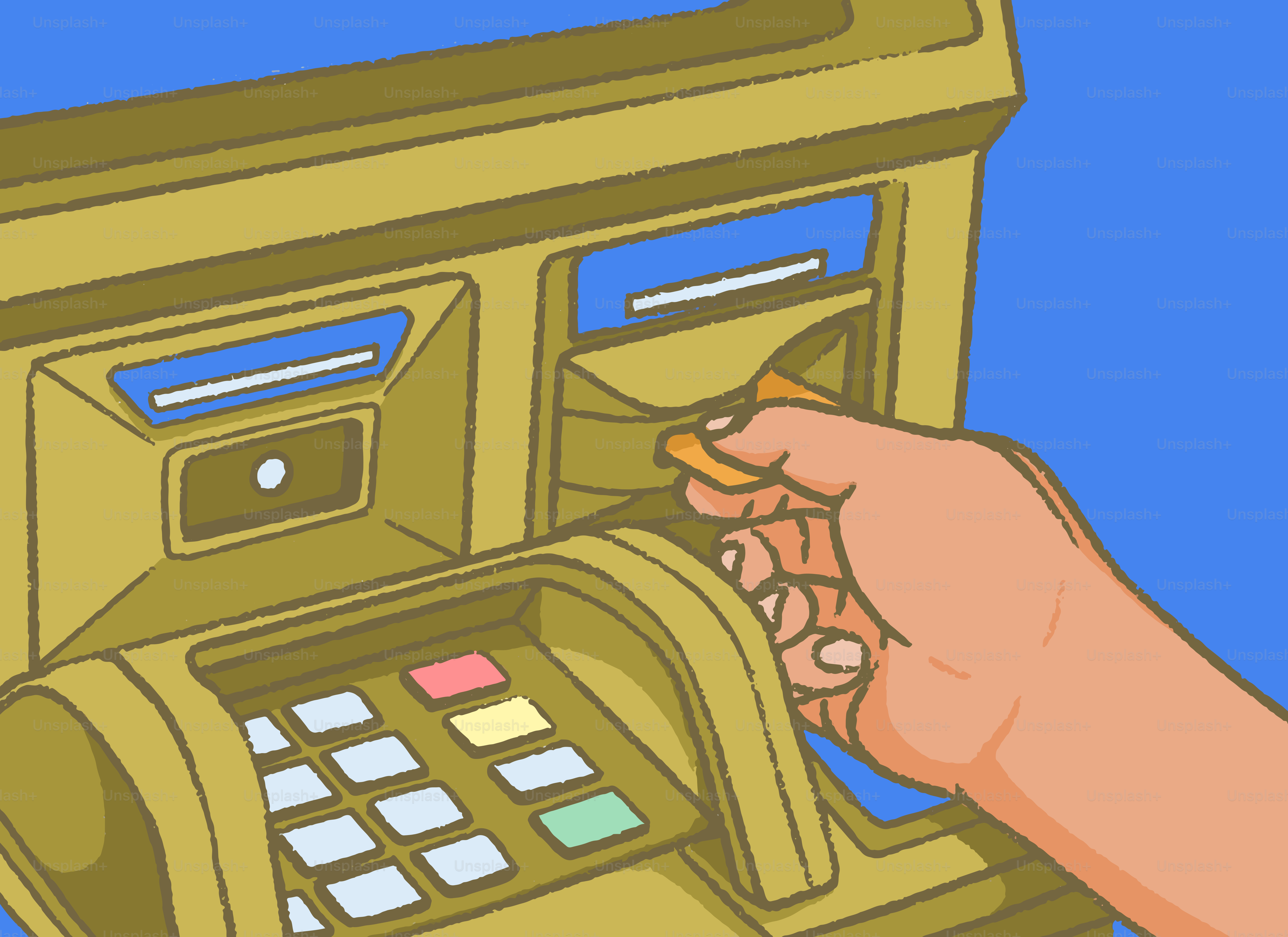 Hand inserting coin into atm machine vector – Money Image on Unsplash