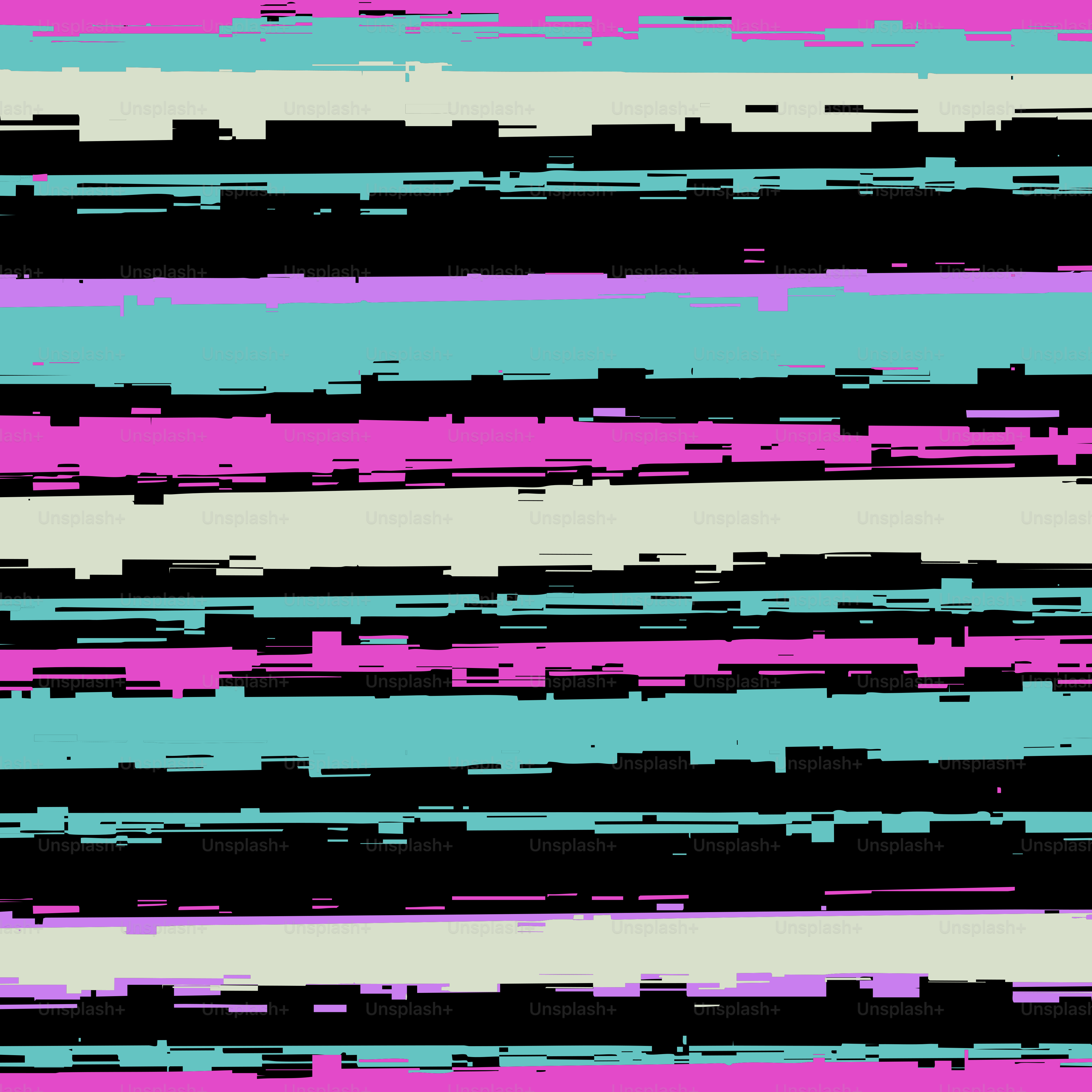Abstract horizontal stripes with glitch effect