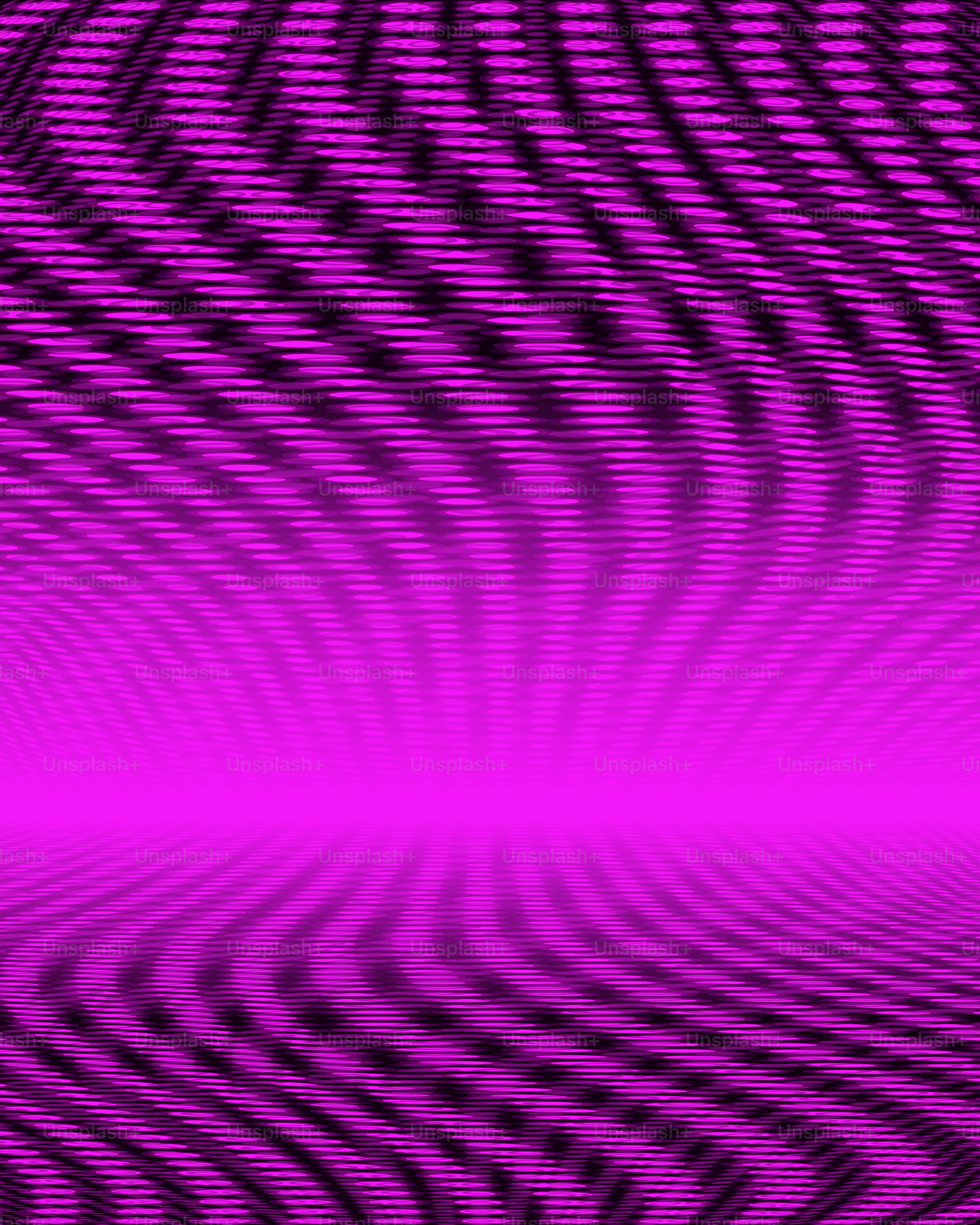 Abstract pink wavy pattern with reflection