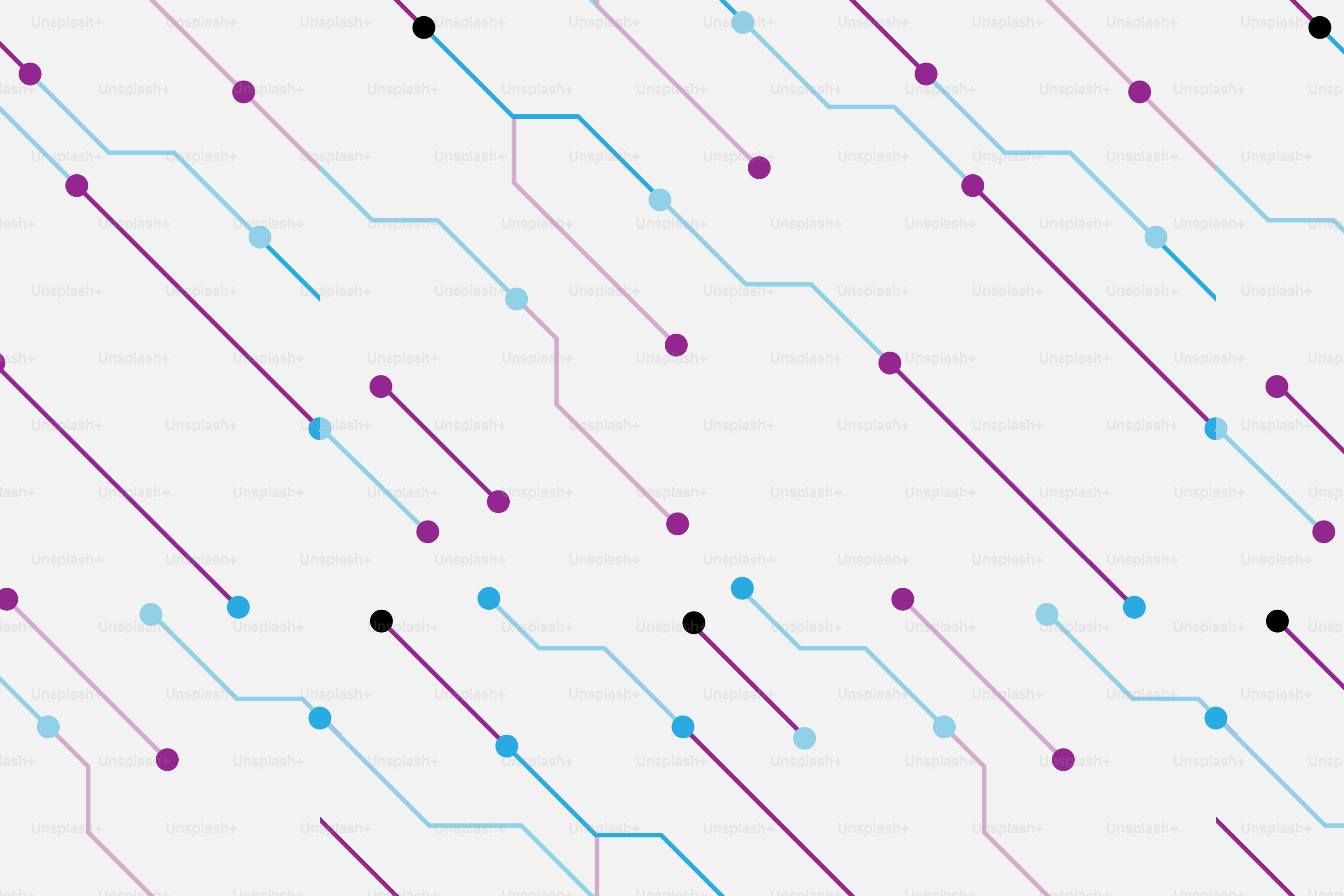 Schema astratto di linee e punti