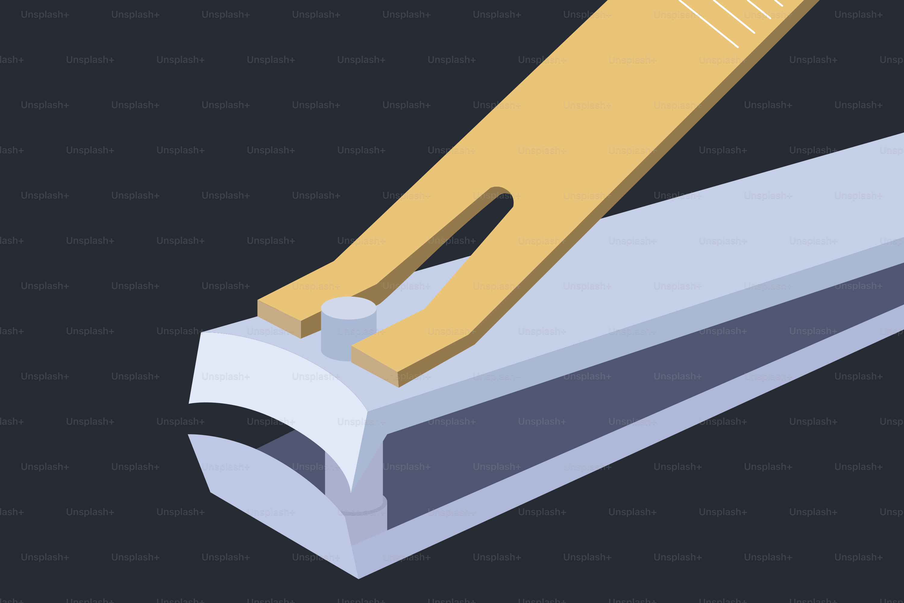 Close-up of a nail clipper on dark background