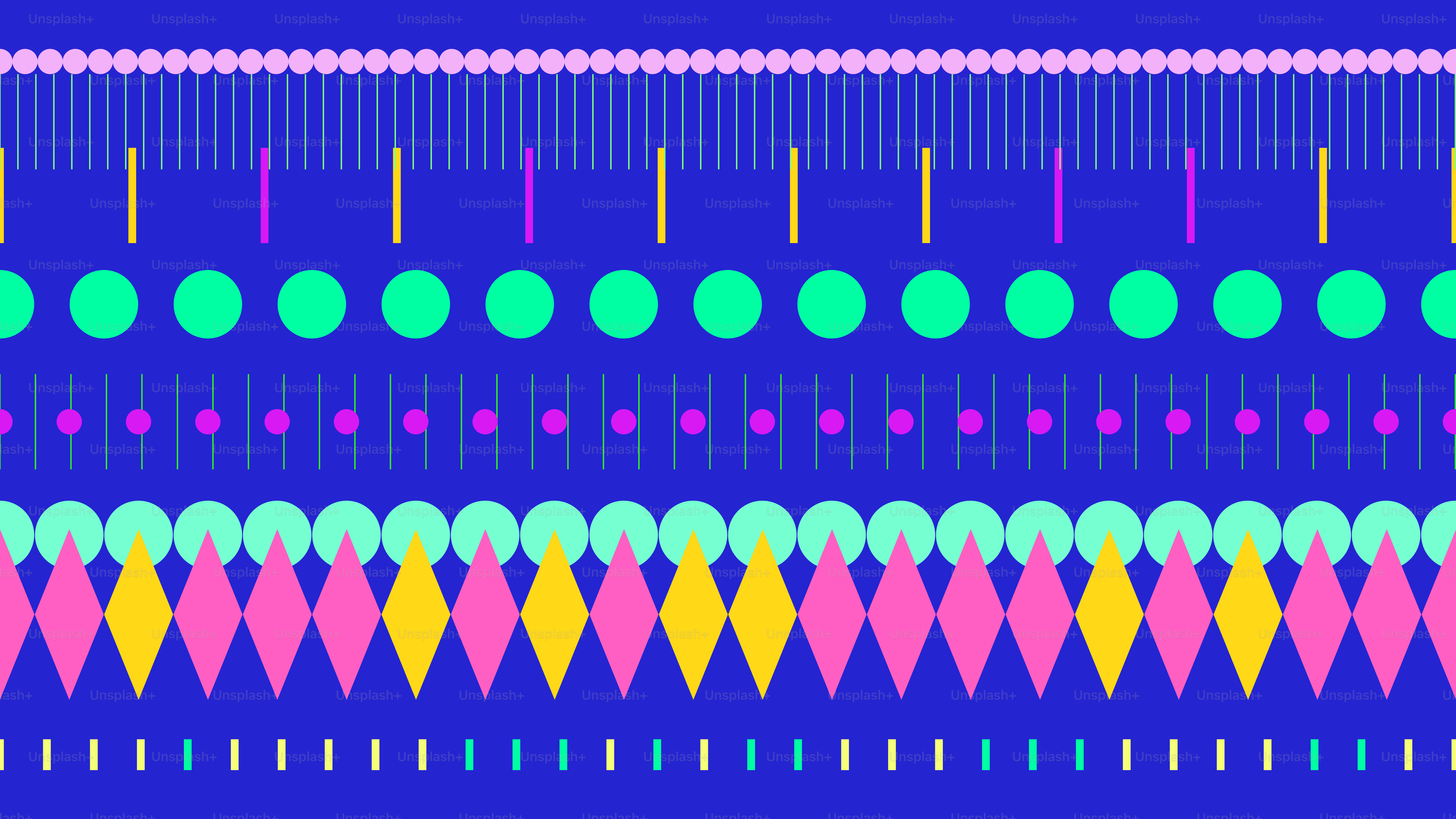 Abstract geometric pattern with pink, blue, and teal shapes. vector ...