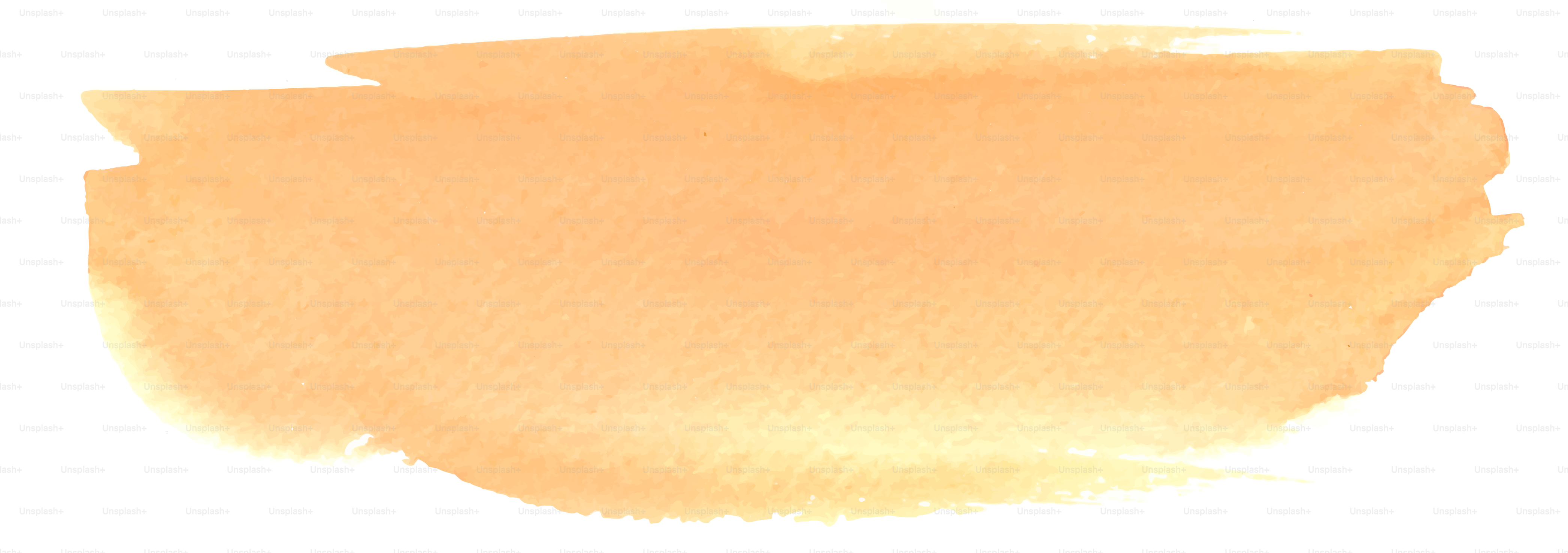 A light orange watercolor brush stroke.