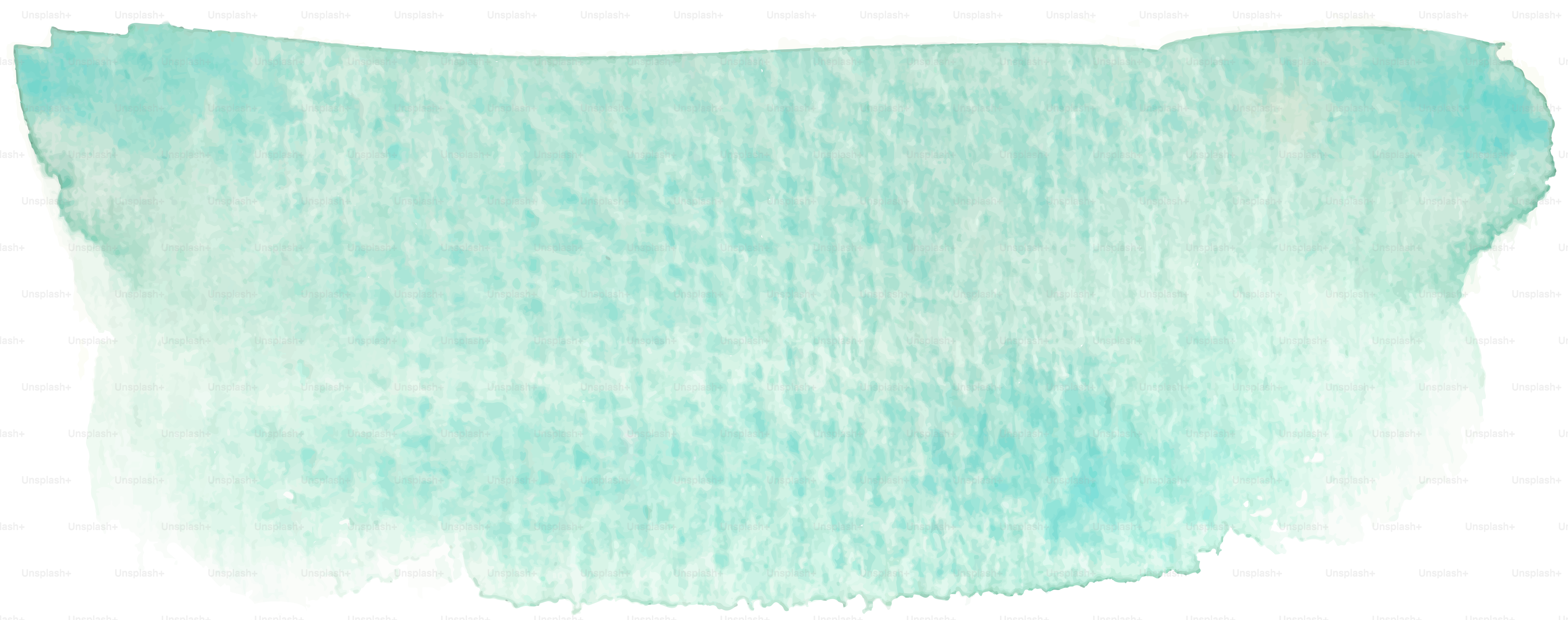 A light teal watercolor brush stroke.