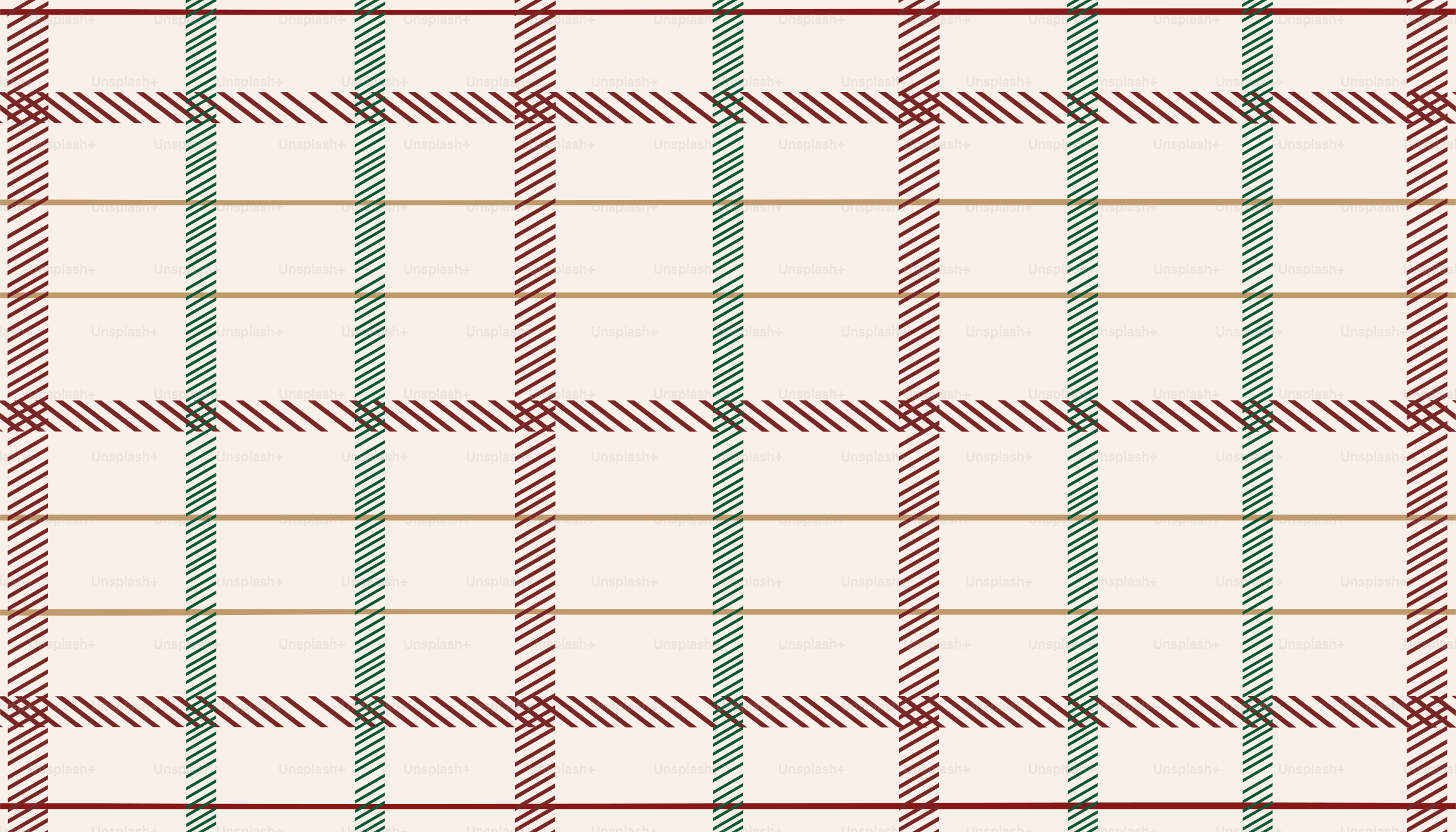Cream and plaid fabric texture background