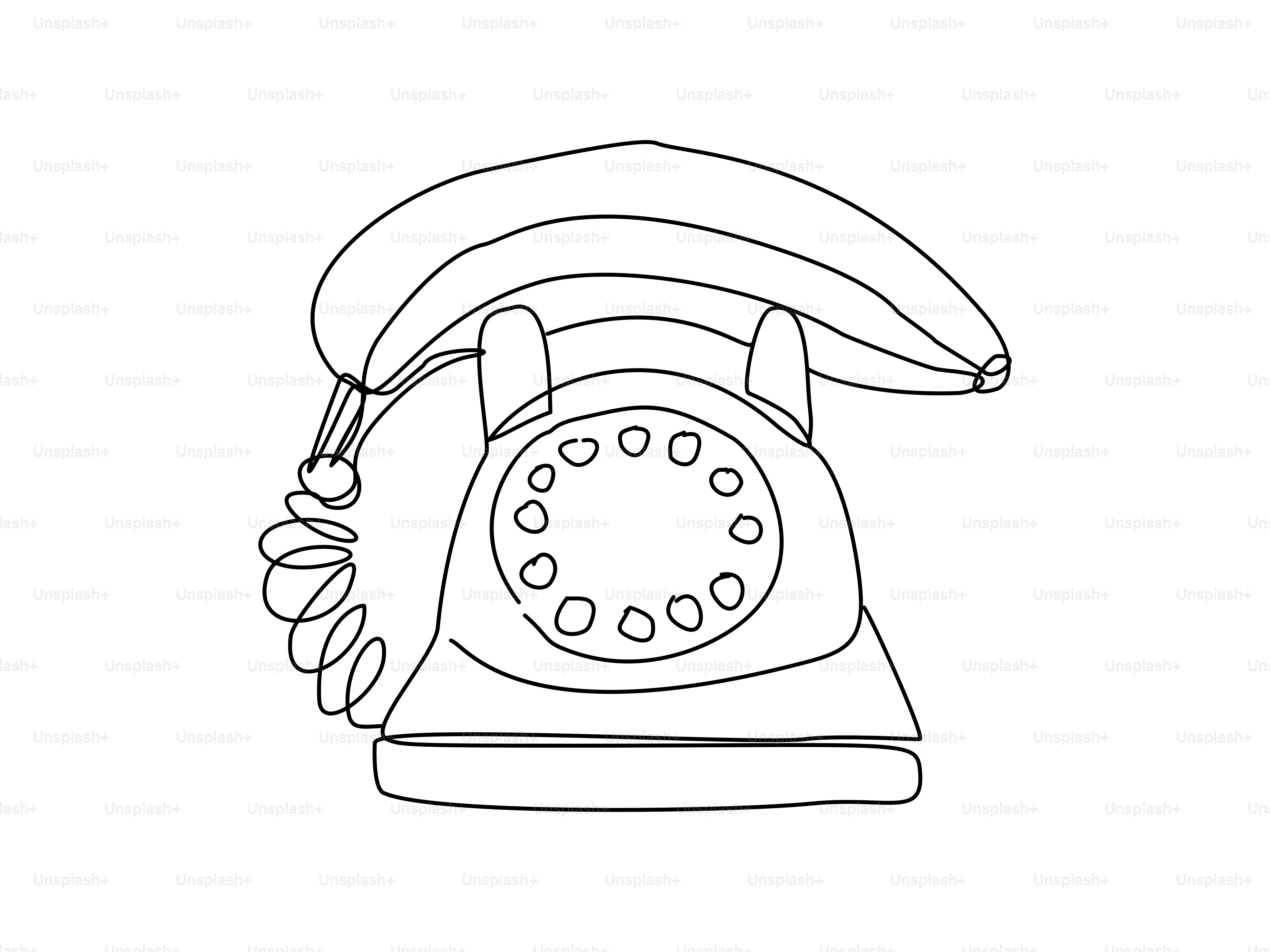 A banana resting on a vintage rotary phone.