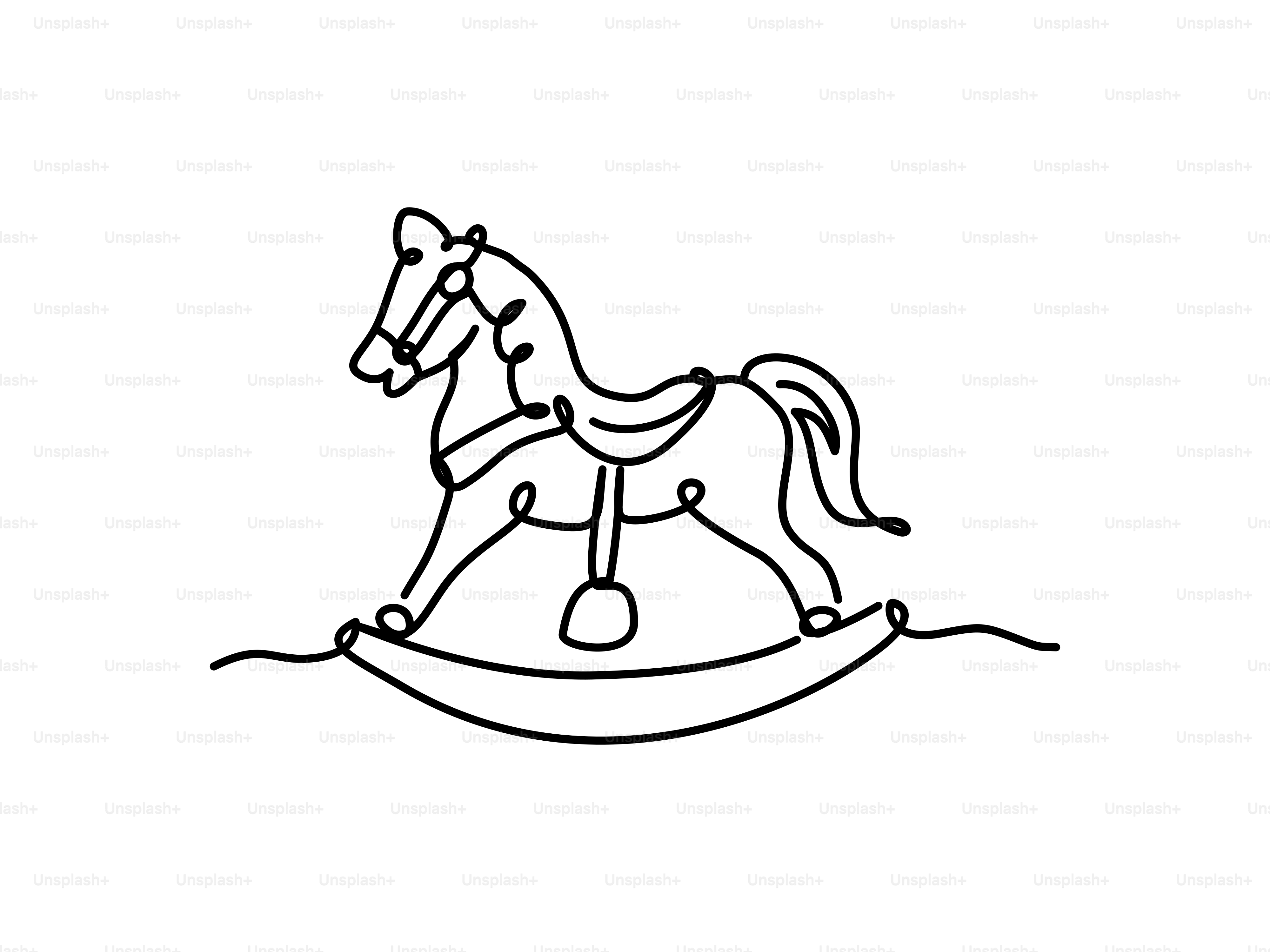 白黒で立ち上がる馬のシルエット。のベクター – Unsplashの動物の無料画像, image size:3000x2250