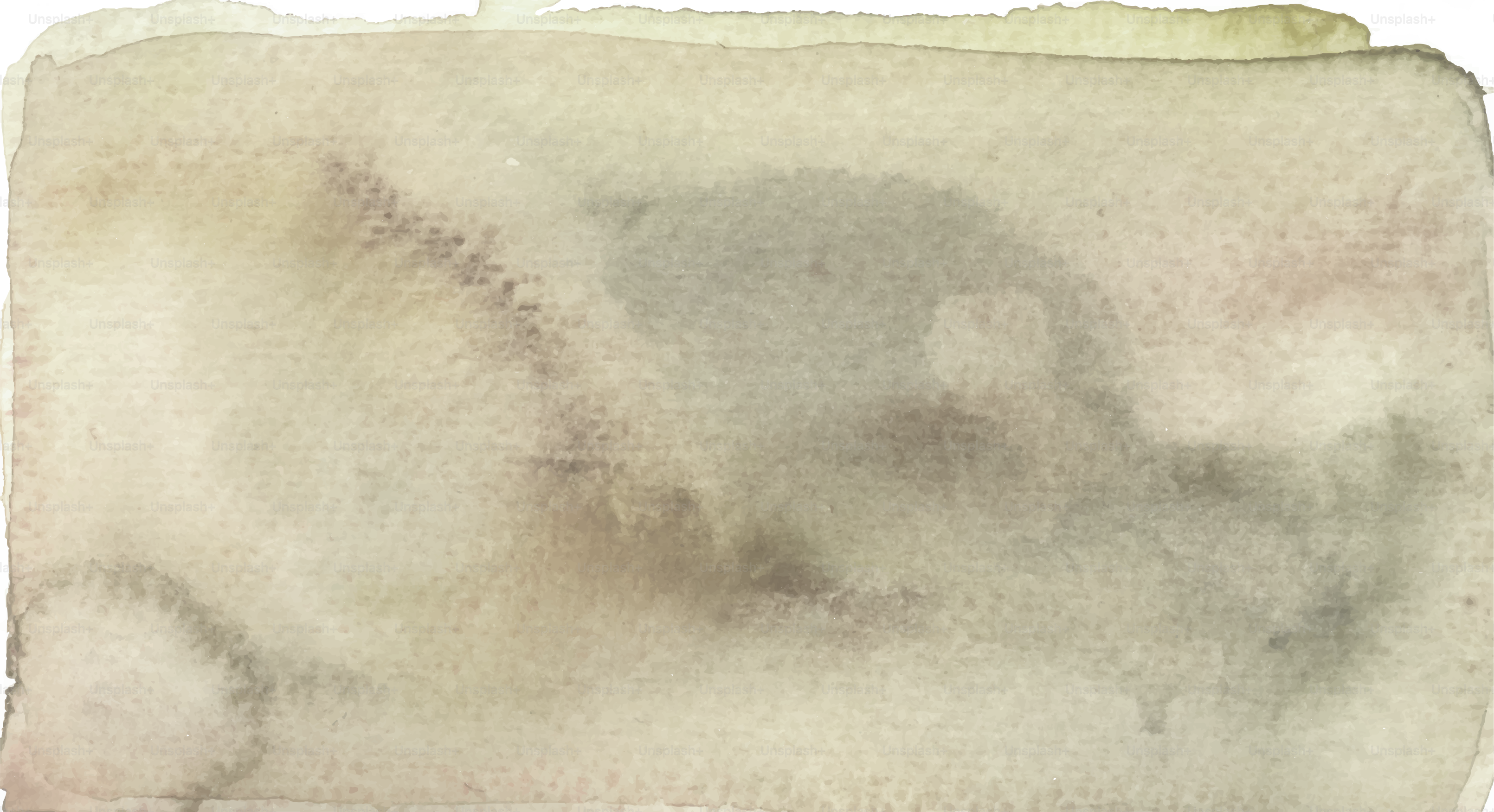 Abstract watercolor wash in muted earth tones