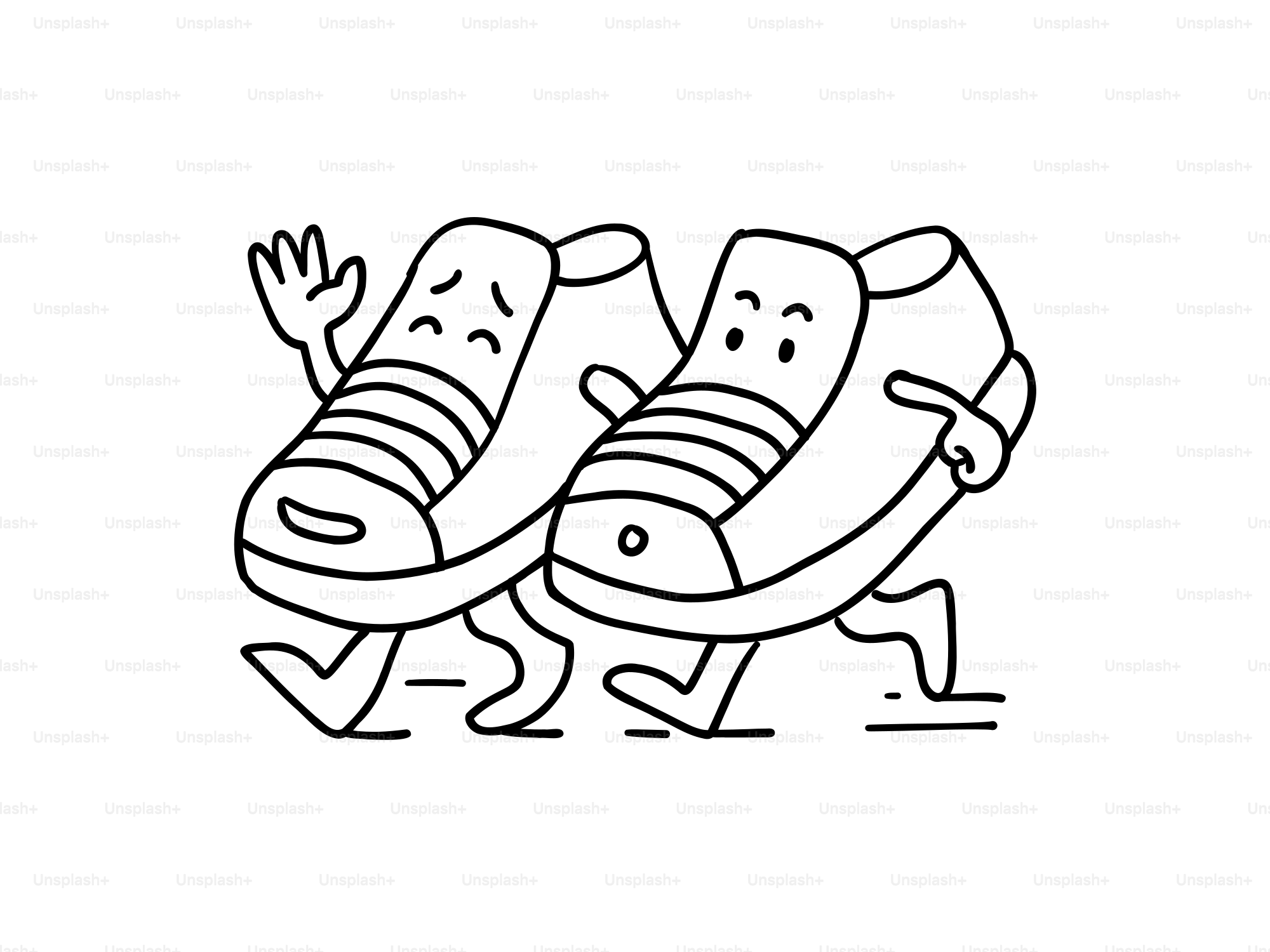 シェフの帽子と麺棒は焼き菓子を象徴しています。のベクター – Unsplashの図の無料画像, image size:3000x2250