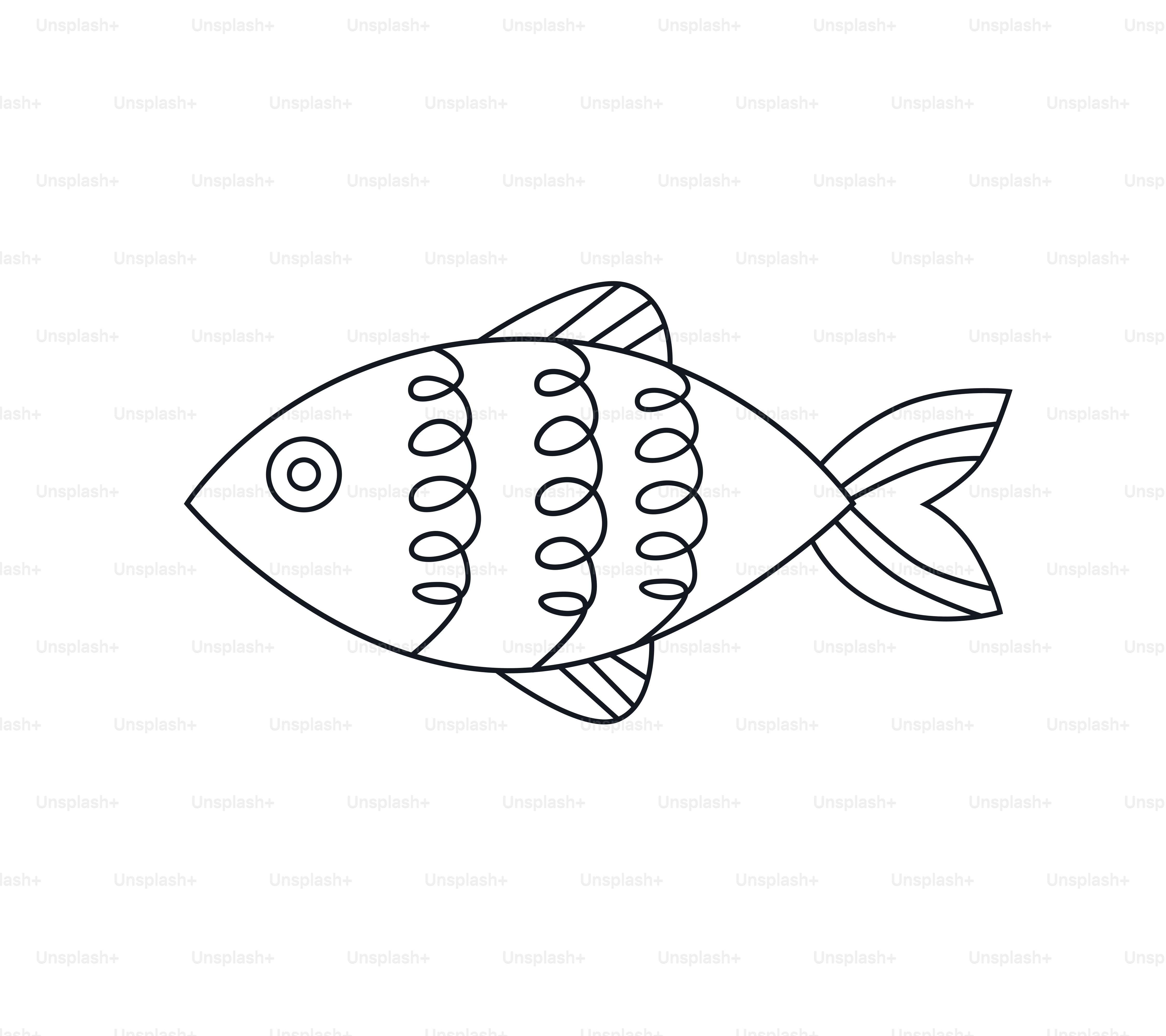 Un poisson de dessin animé avec des pattes qui marchent vectoriel – Image  de Art sur Unsplash, image size:3000x2667