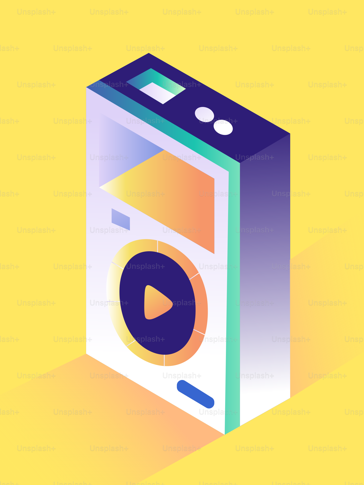 A modern music player