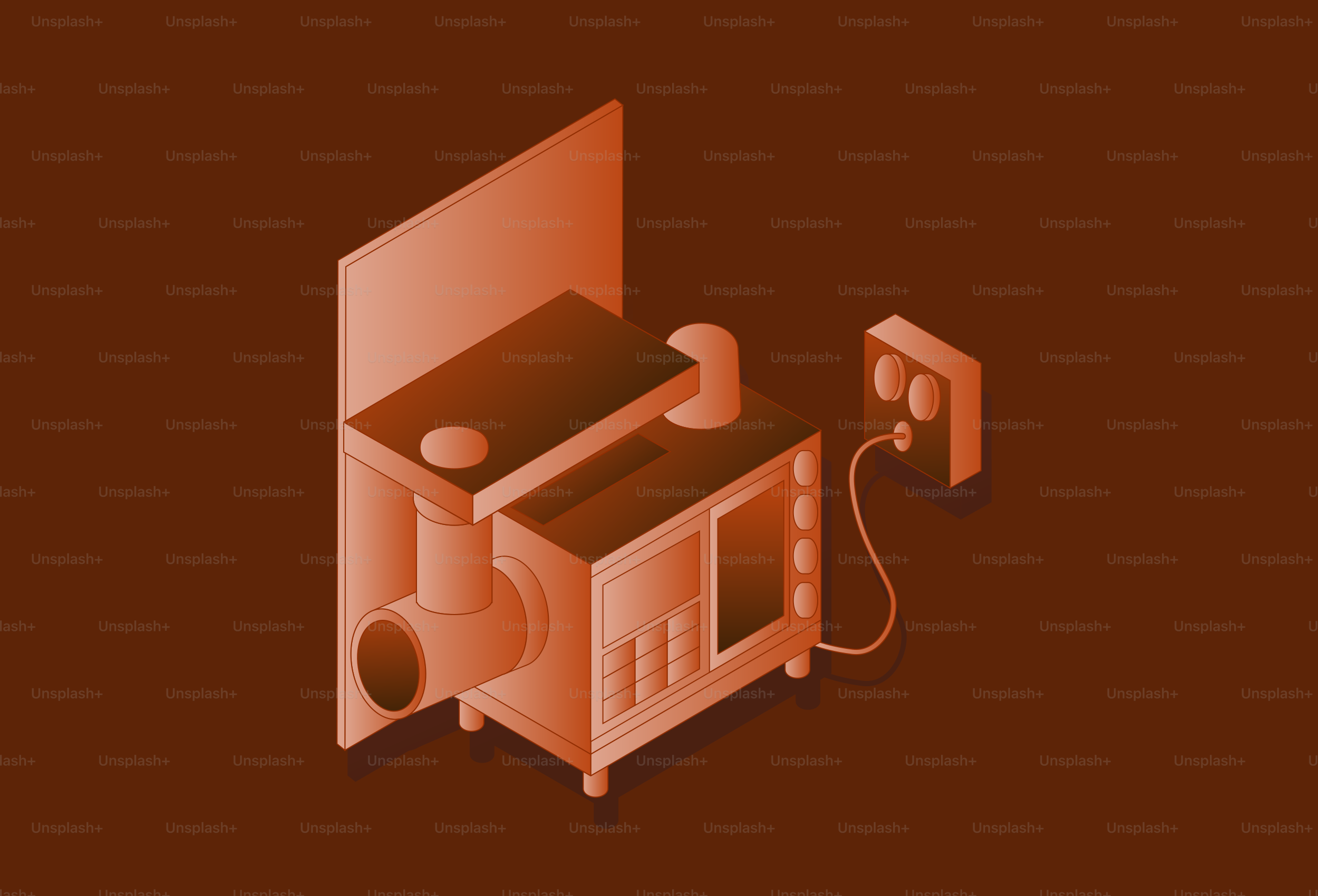 Meat grinder connected to electrical outlet