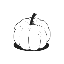 호박의 단순한 선화였다. 벡터 – Unsplash의 음식 이미지, image size:3000x3000