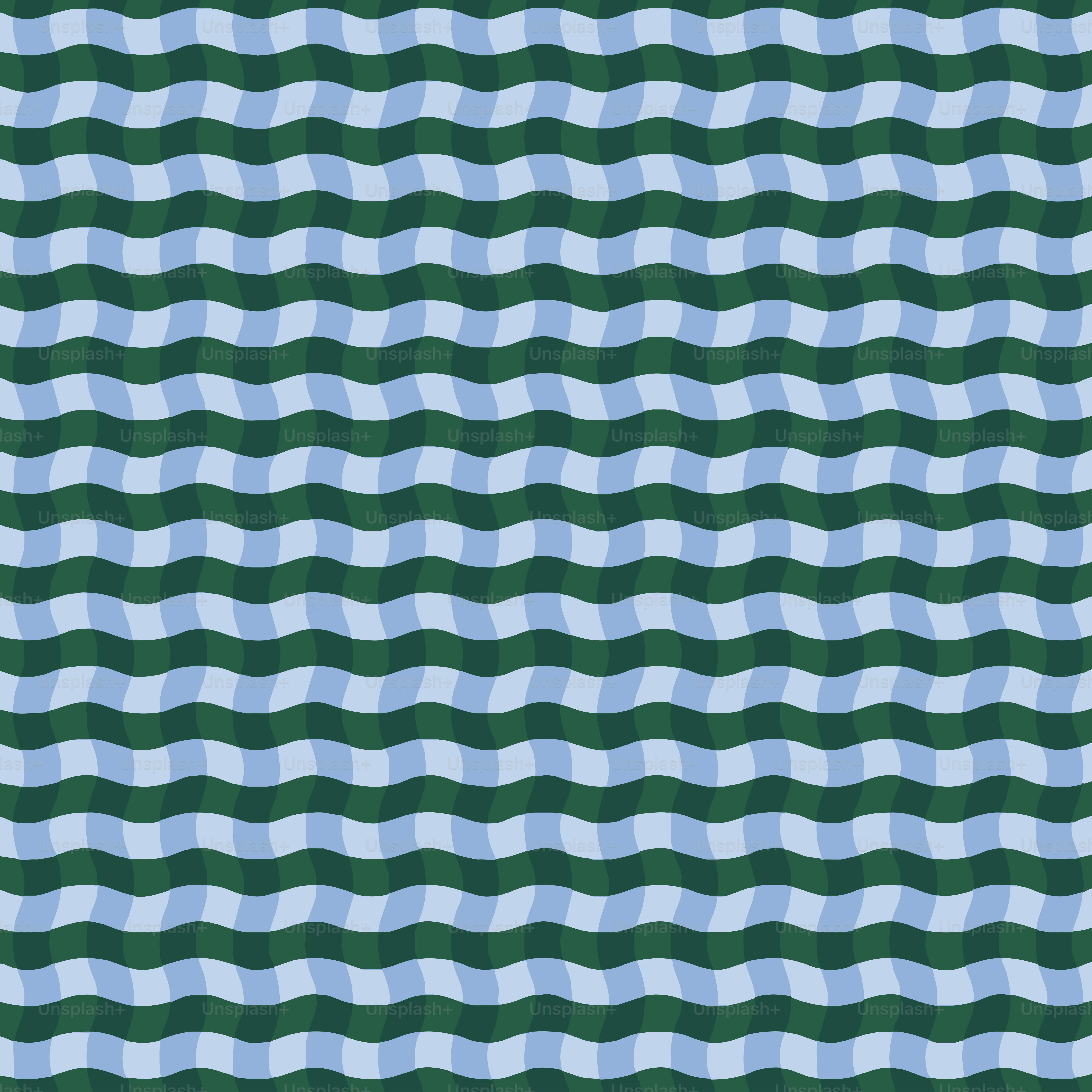 Green and blue wavy striped background pattern