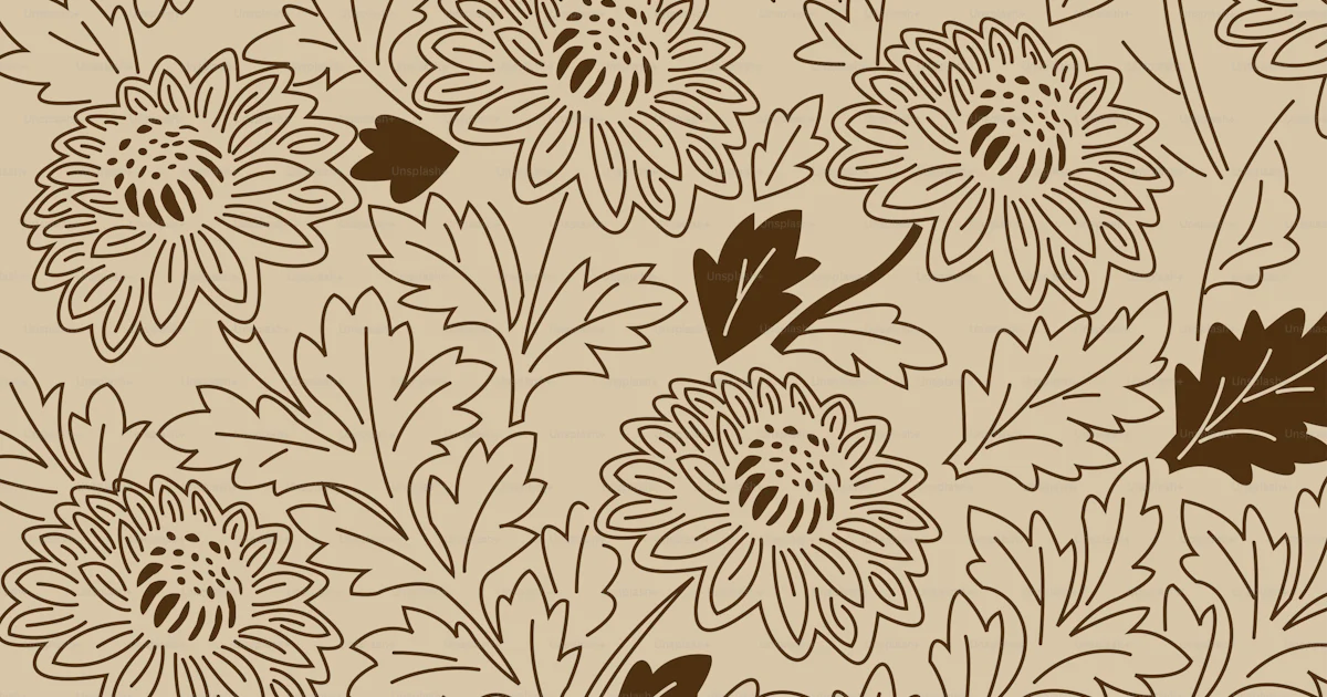 November Theme Pattern November calendar with floral pattern vector – Background Image on Unsplash
