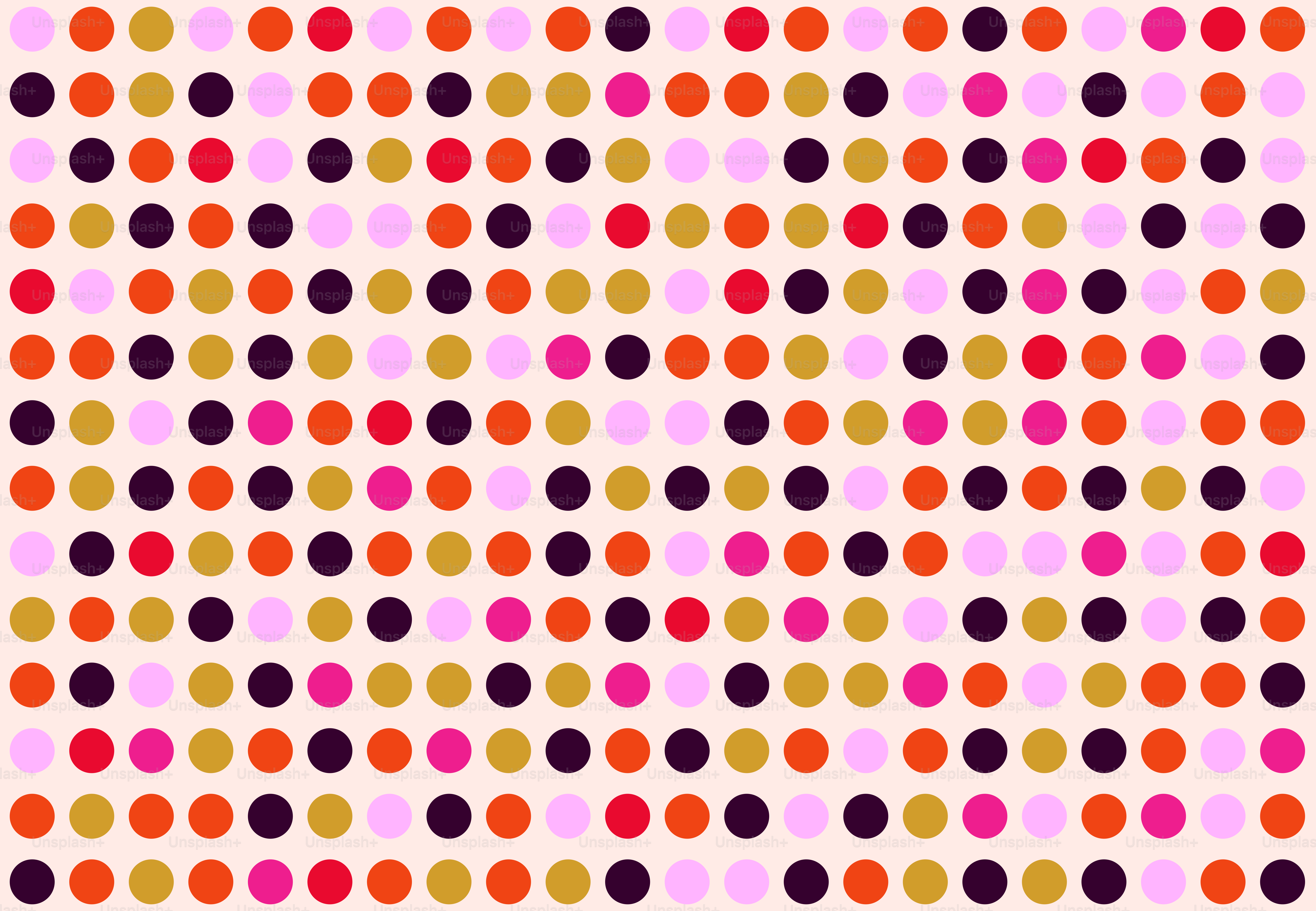 Bunte Tupfen auf hellem Hintergrund