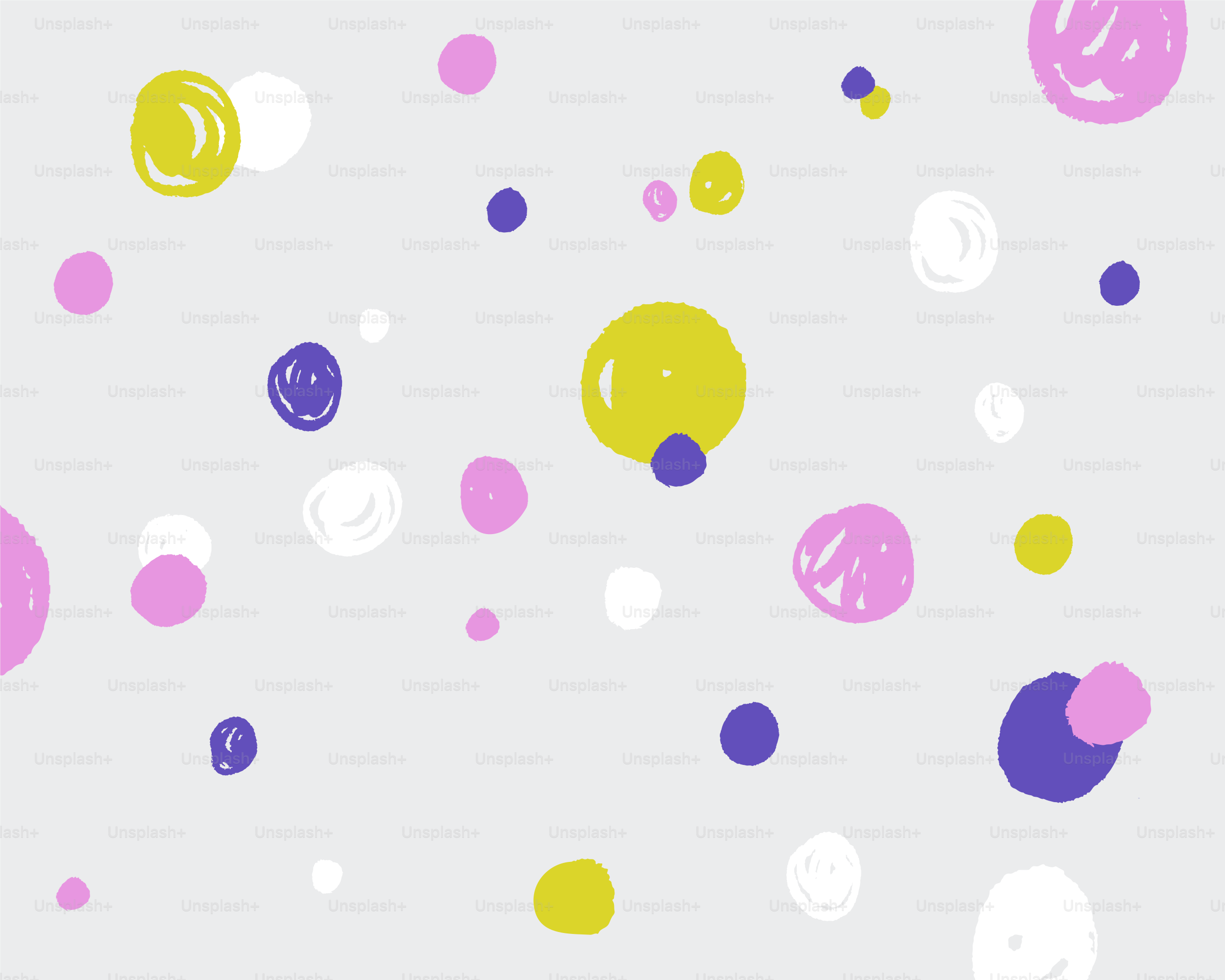 Círculos coloridos espalhados sobre um fundo cinza vetor – Imagem sobre  Verde na Unsplash, image size:3000x2400