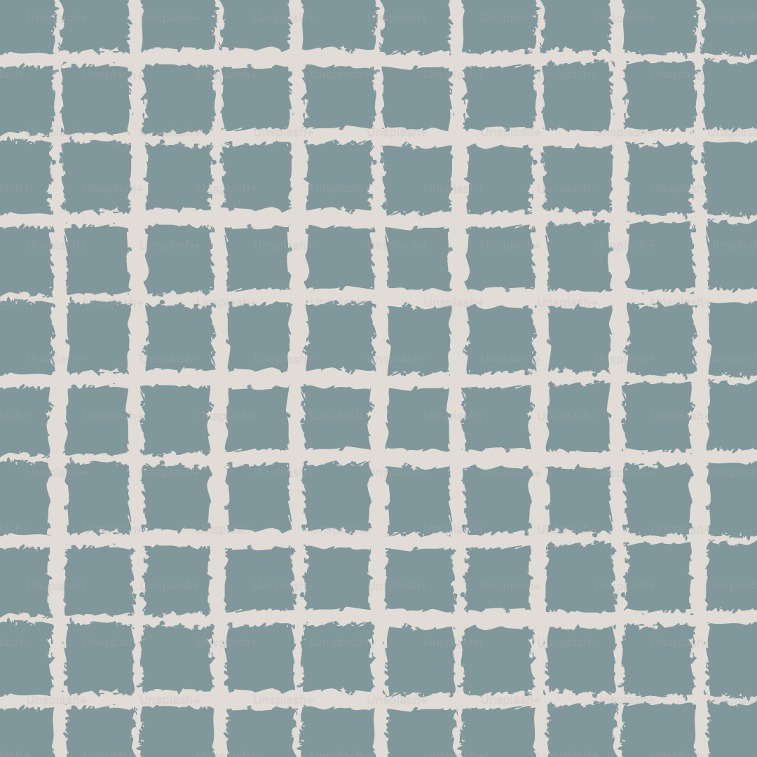 A grid pattern with light blue squares and white lines.