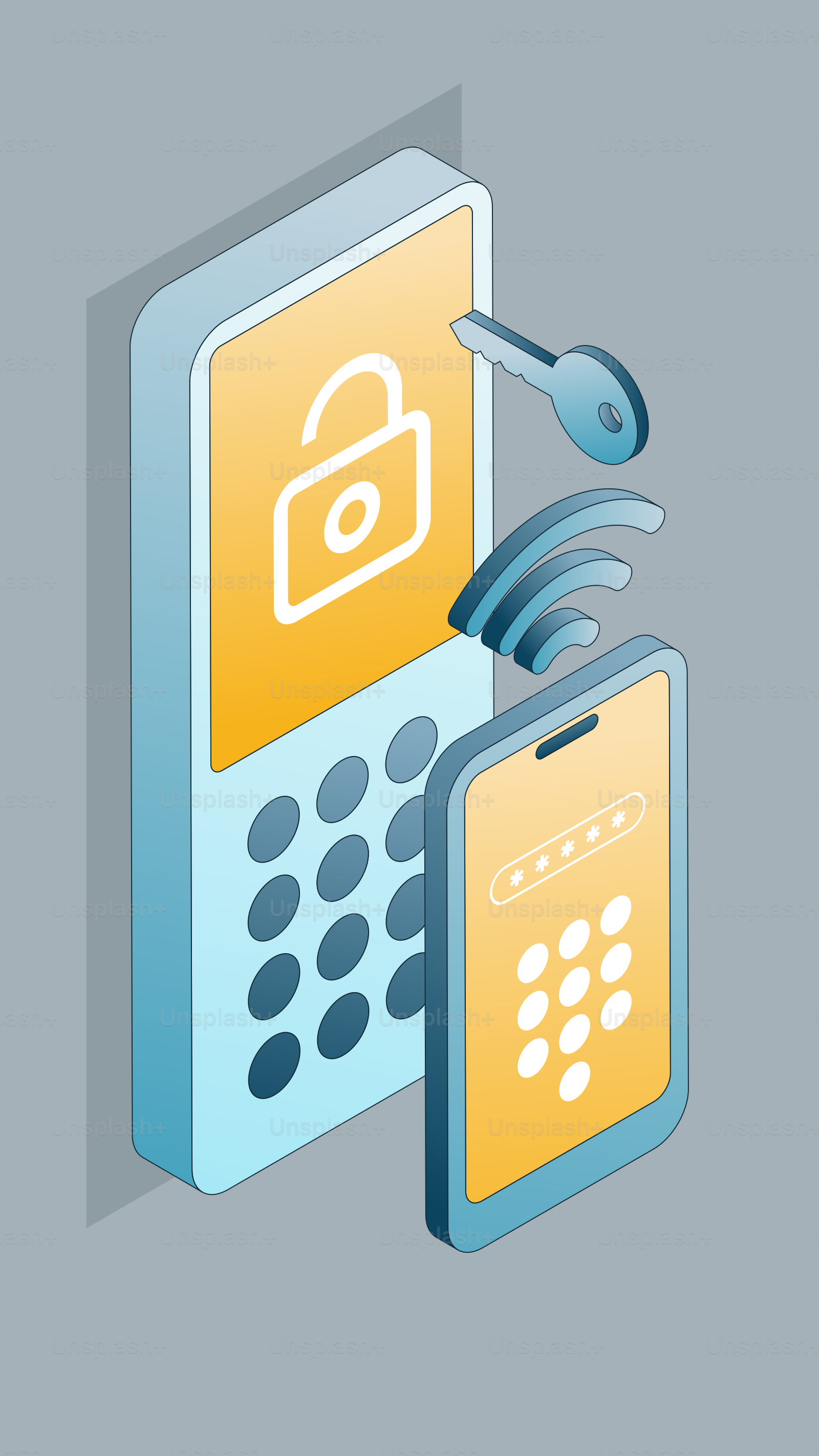 Fechadura digital com acesso ao smartphone