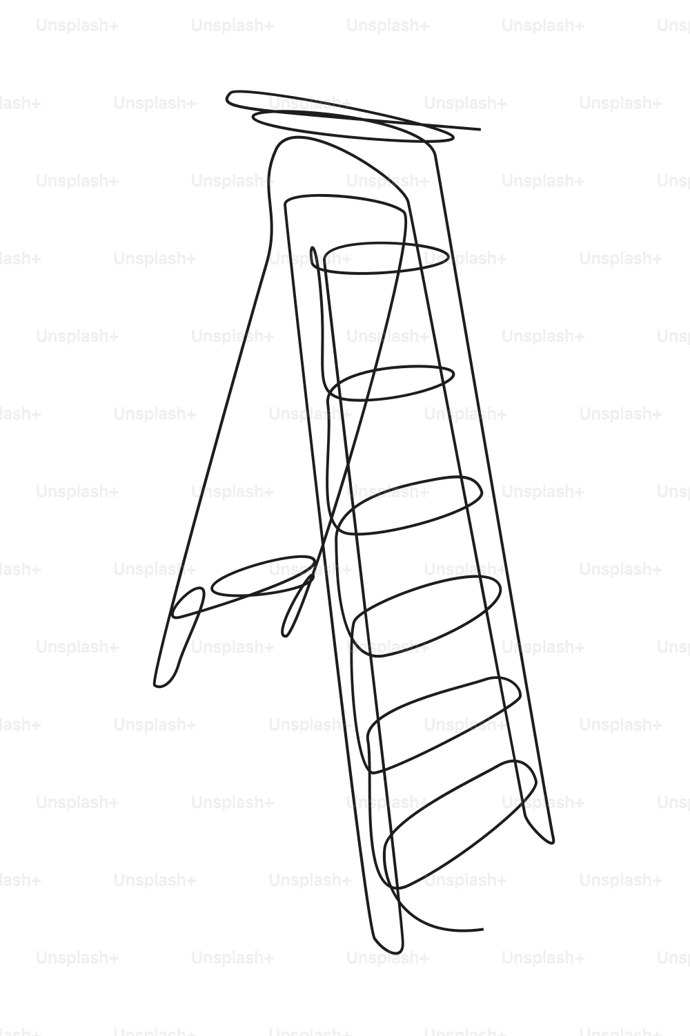 イラスト入りの漫画のようなはしご。のベクター – Unsplashの建設の画像, image size:3000x4500