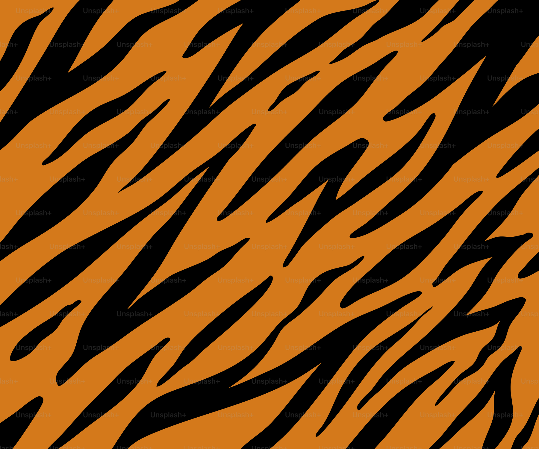 Orange and black tiger stripe pattern