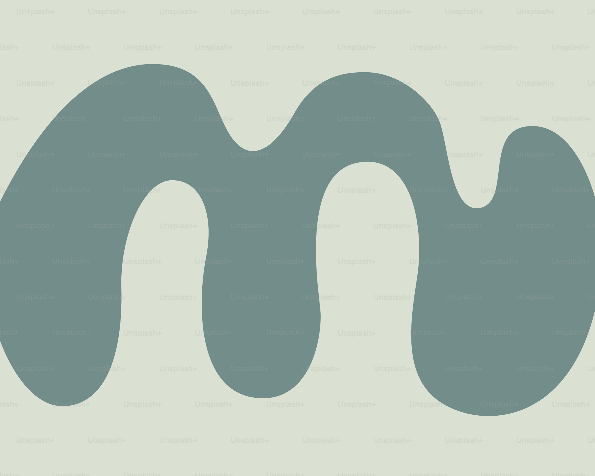 Forma astratta ondulata su uno sfondo chiaro