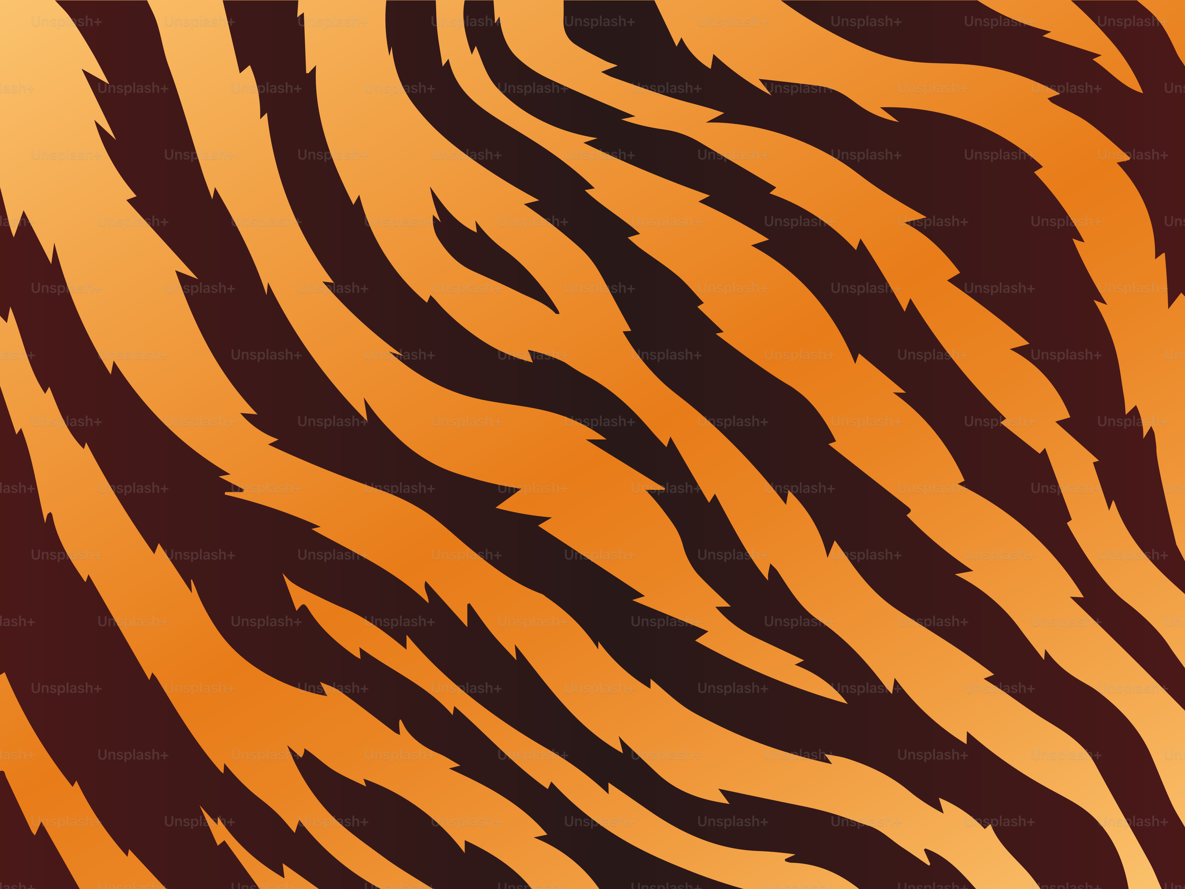 Orange and black tiger stripes pattern