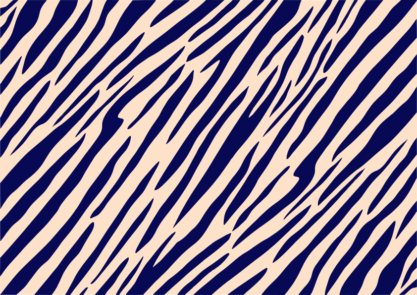 Diagonal dark blue stripes on a beige background