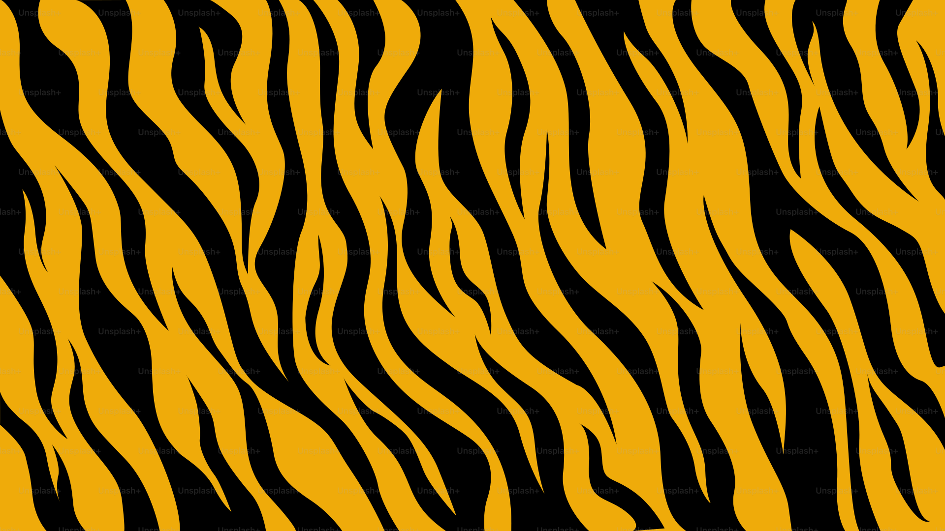 Schwarz-orangefarbenes Tigerstreifenmuster