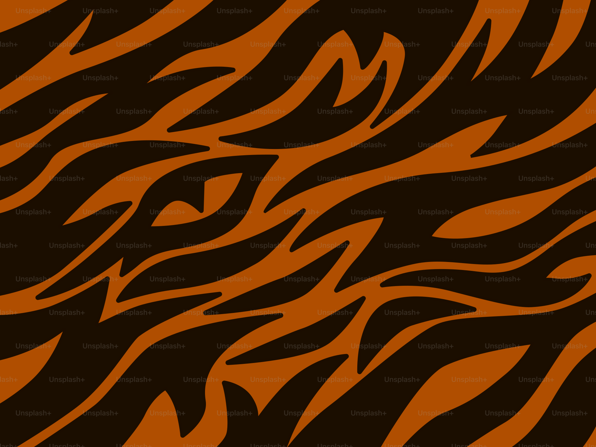 Tiger stripes pattern with a subtle eye detail.