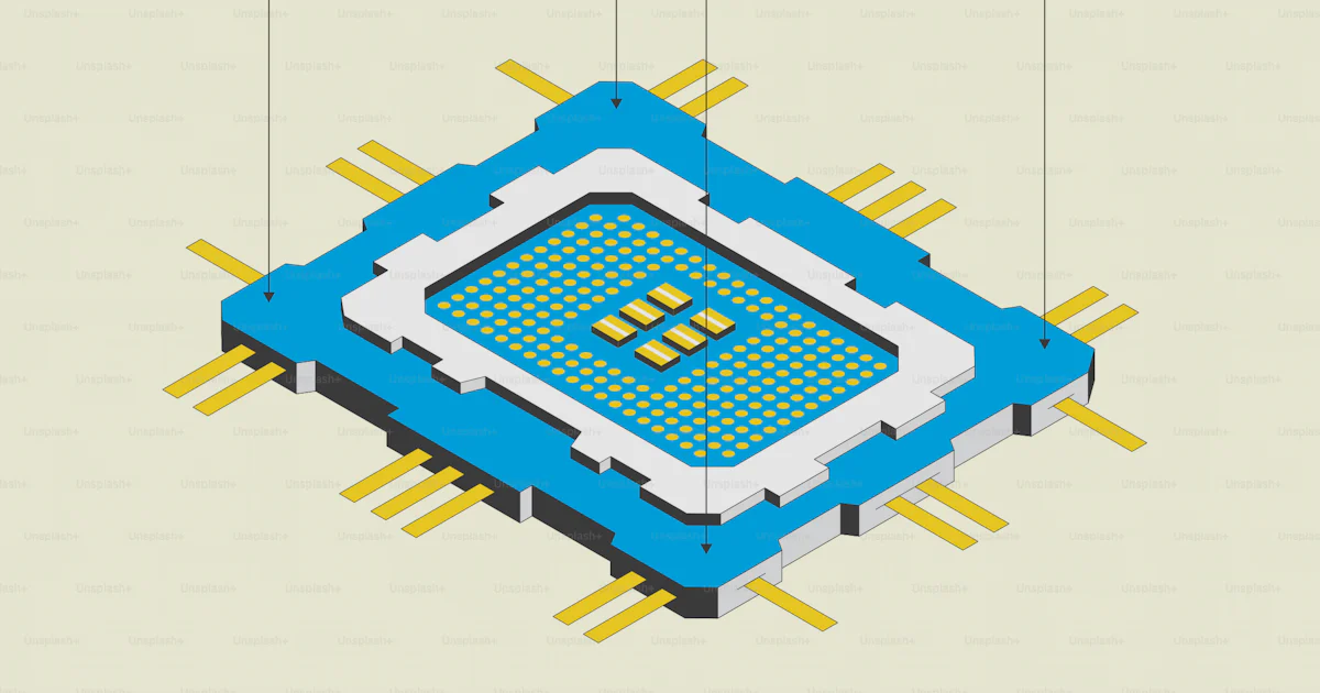 Pc Build Exploded View Exploded view of a computer cpu and motherboard vector – Technology ...
