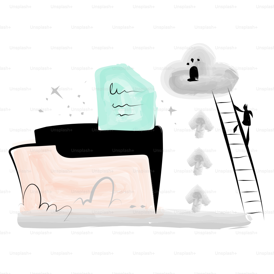 Dokumente-Upload in den Cloud-Speicher mit Ladder